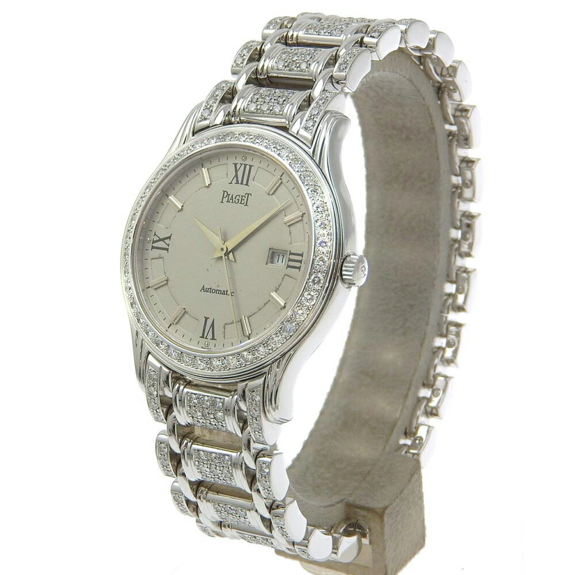 Piaget Piaget Polo Bezel/Belt Diamond GOA18355 Grey Dial K18WG Approx. 149.7g Automatic Men's Watch Size ONE SIZE - 2 Thumbnail