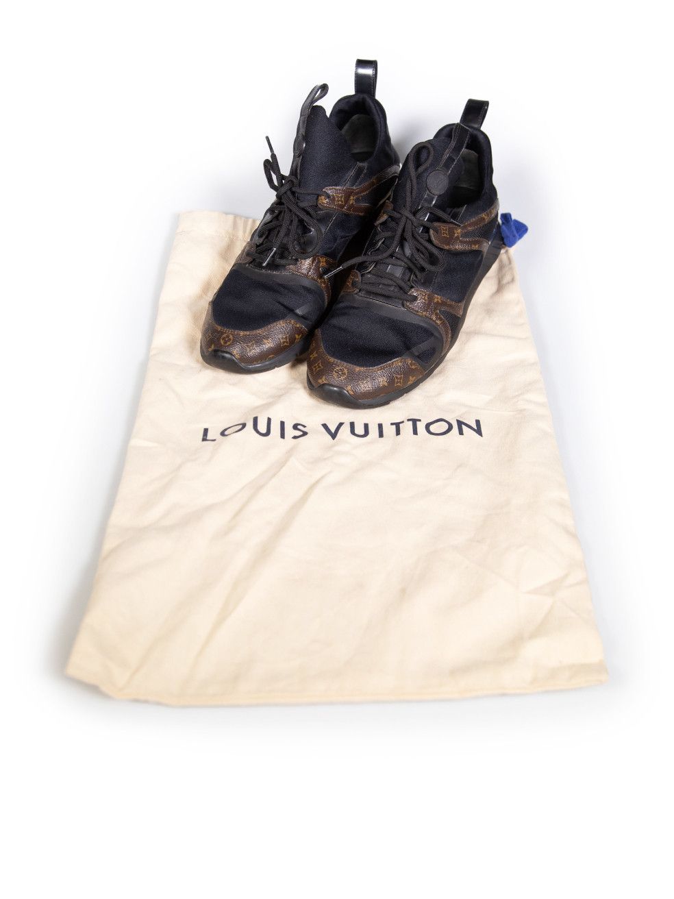 Louis Vuitton Black Technical Monogram Aftergame Trainers Size US 10 / IT 40 - 12 Thumbnail