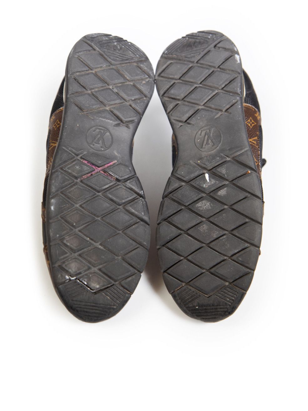 Louis Vuitton Black Technical Monogram Aftergame Trainers Size US 10 / IT 40 - 4 Thumbnail