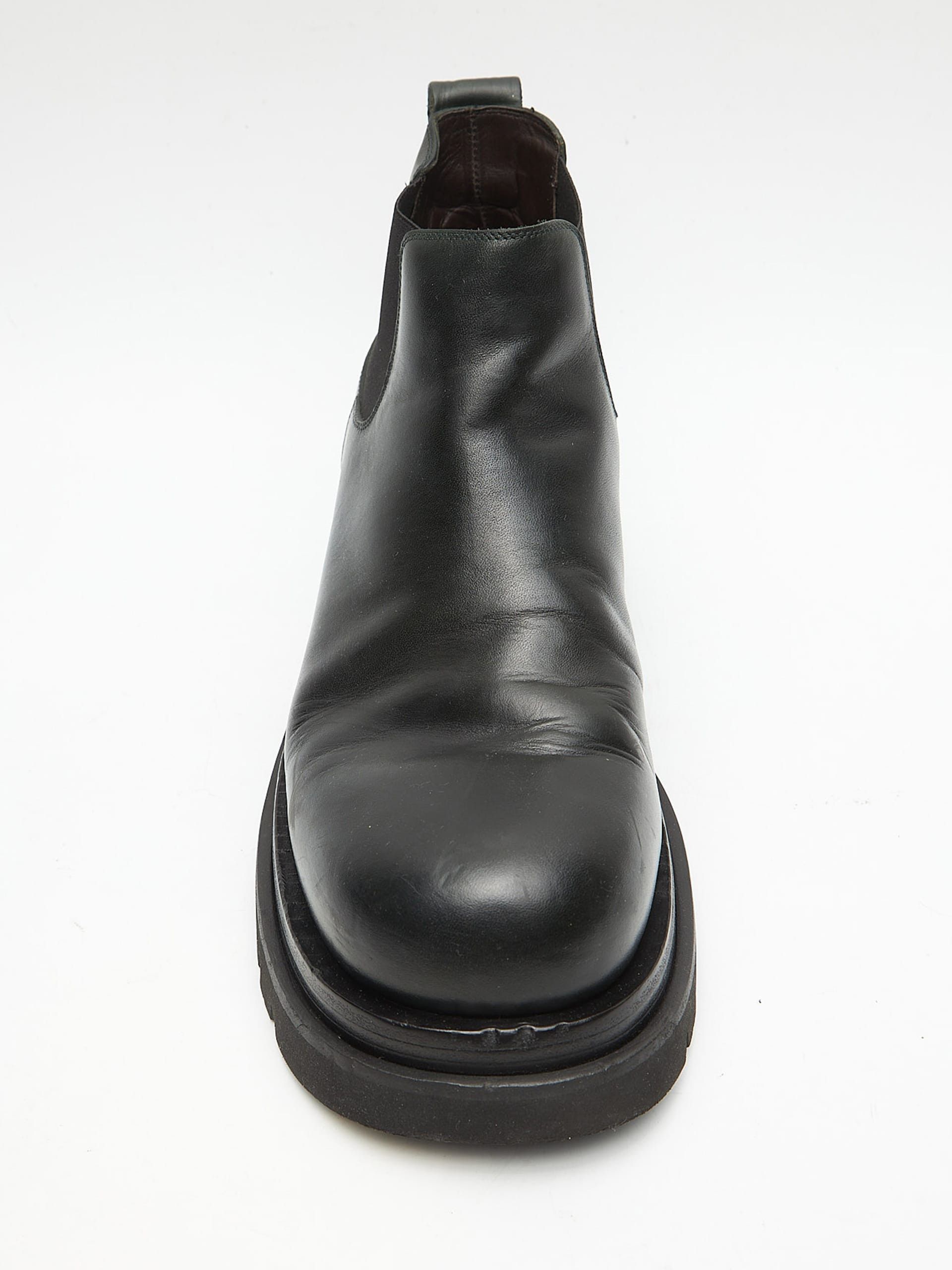 Bottega Veneta Black Leather Boots Size US 9.5 / EU 42-43 - 5 Thumbnail