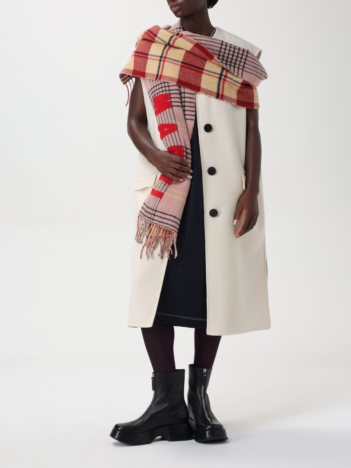 Marni Marni Jacket Woman Cream Size M / US 6-8 / IT 42-44 - 2 Thumbnail