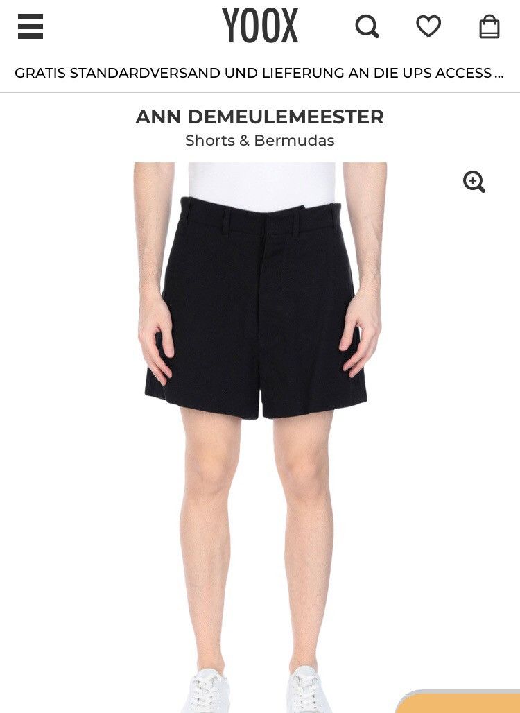 Ann Demeulemeester Black Harbour Shorts Size US 30 / EU 46 - 2 Thumbnail