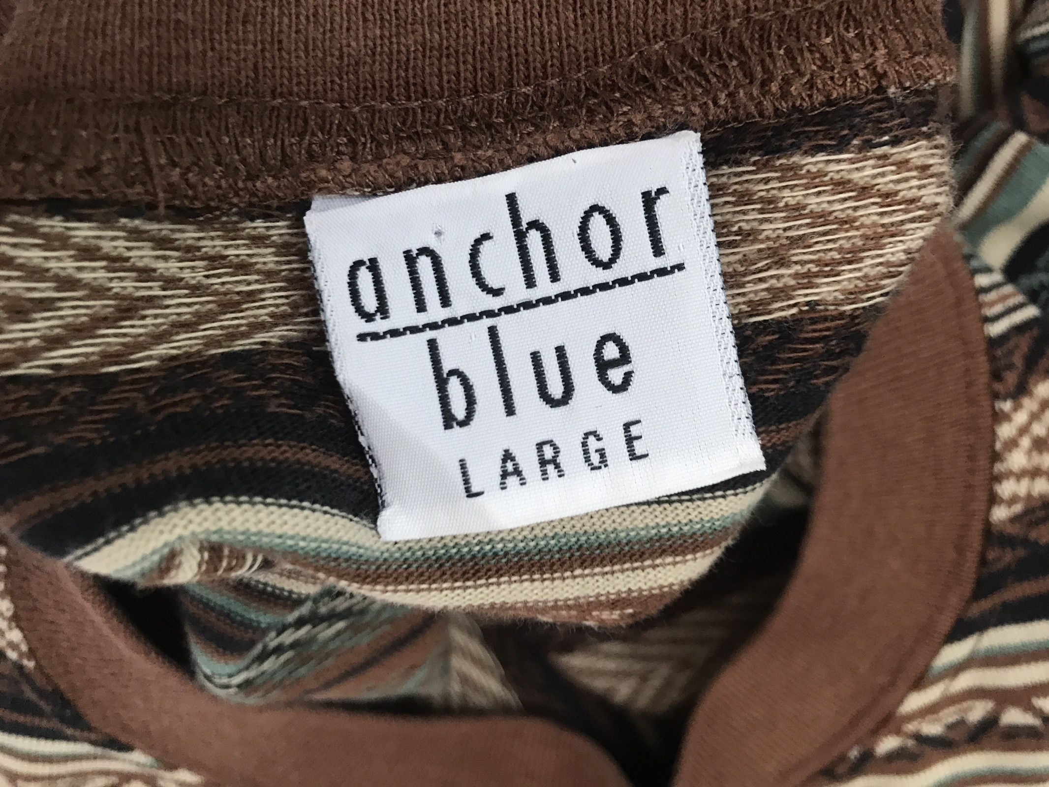 Anchor Blue Vintage 90s Anchor Blue Striped t shirts Size US L / EU 52-54 / 3 - 7 Thumbnail
