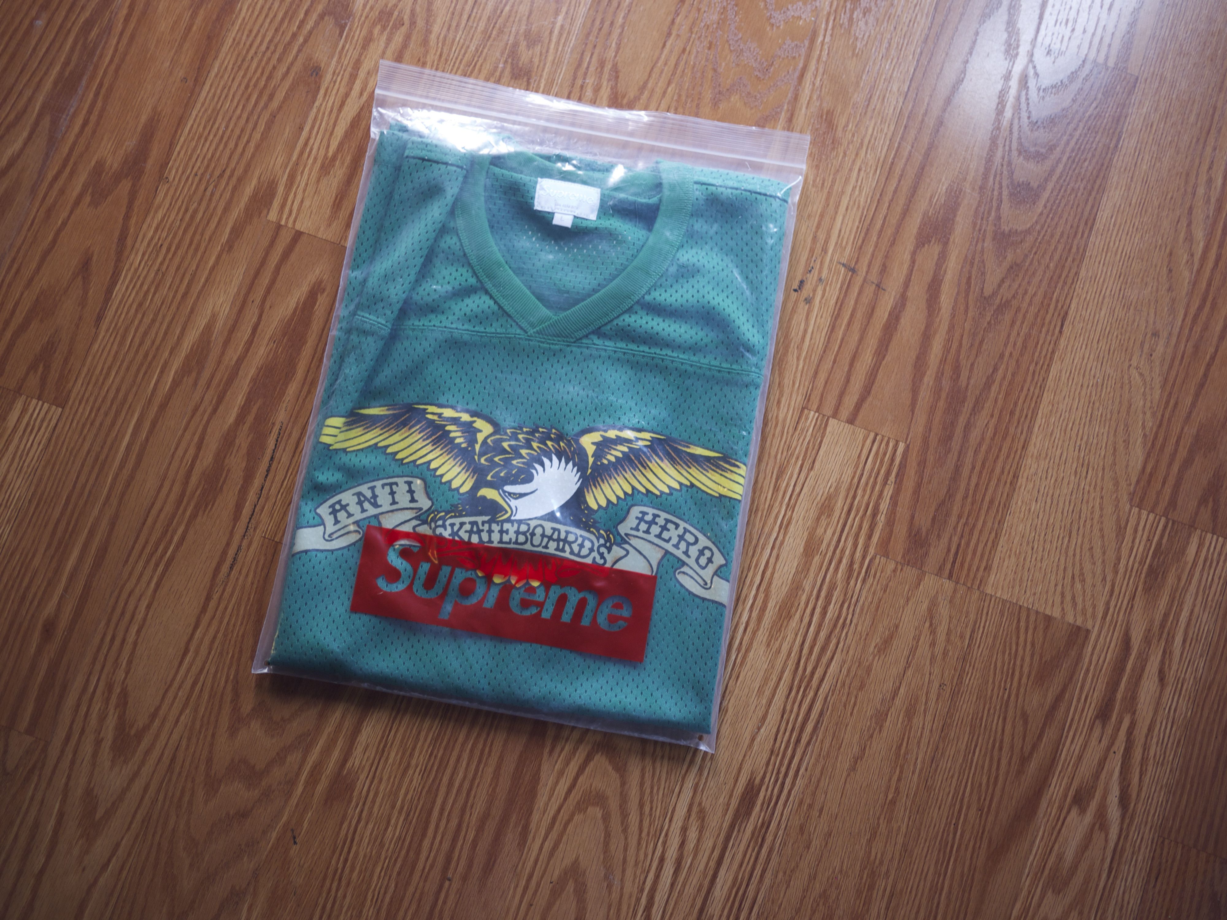 Supreme Supreme X Anti Hero Football Jersey | Grailed