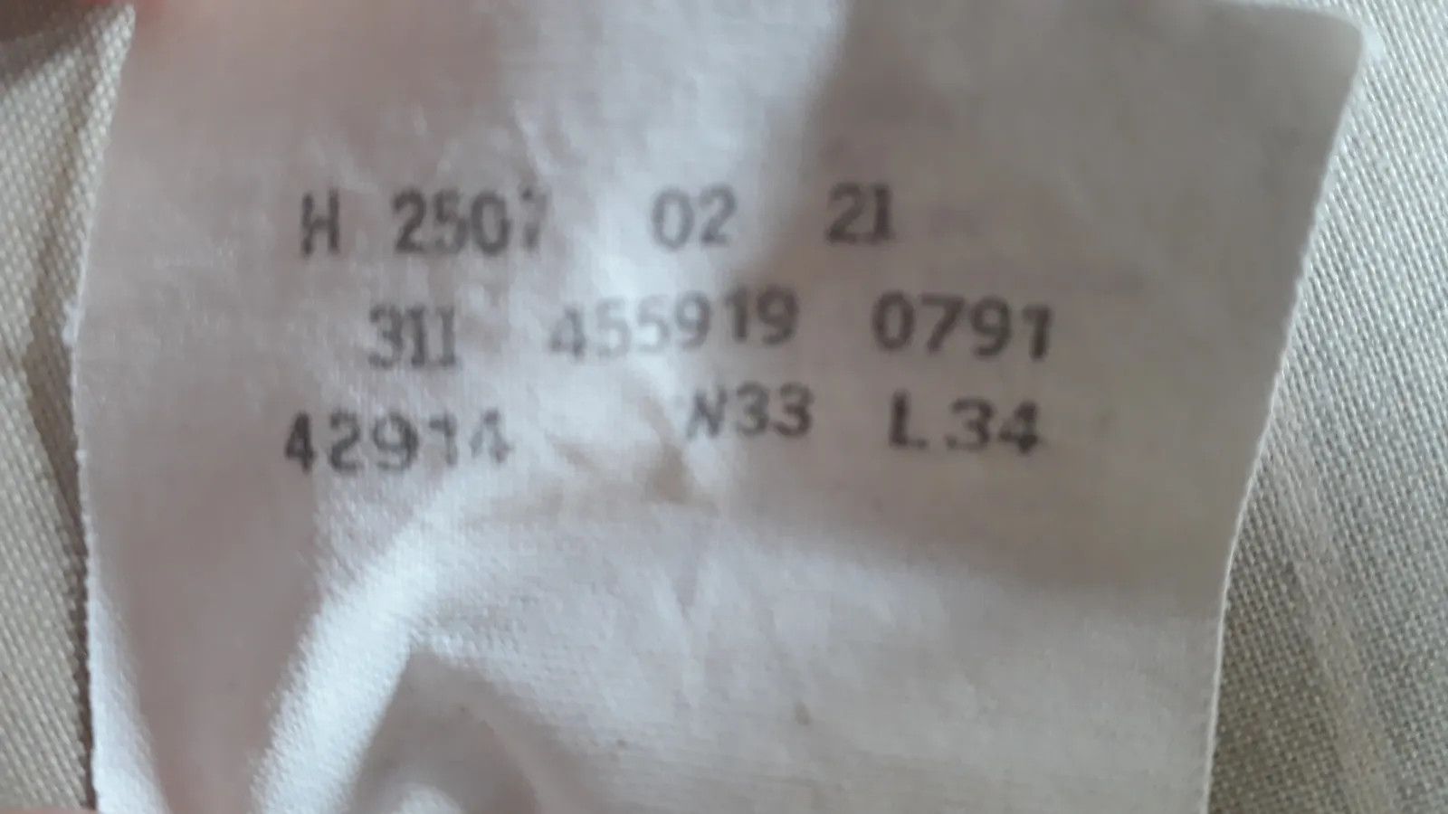Levi's Levi's 311 Jeans Size 33" - 3 Thumbnail