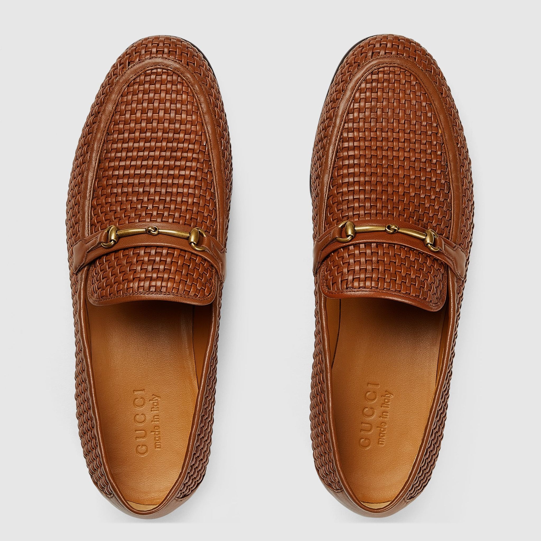 Gucci Horsebit Loafers "Brown Crochet" Size US 8 / EU 41 - 4 Thumbnail