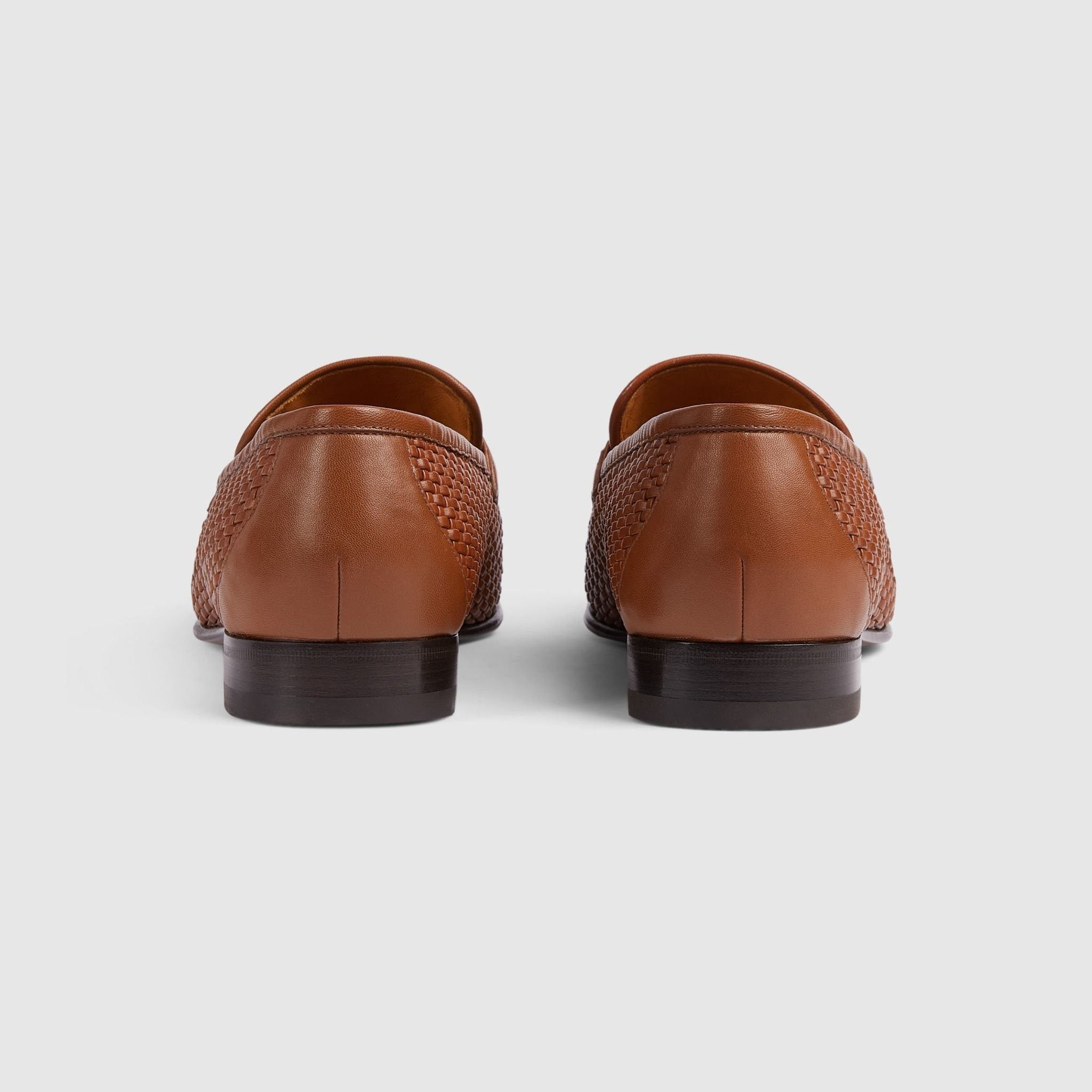 Gucci Horsebit Loafers "Brown Crochet" Size US 14 / EU 47 - 3 Thumbnail