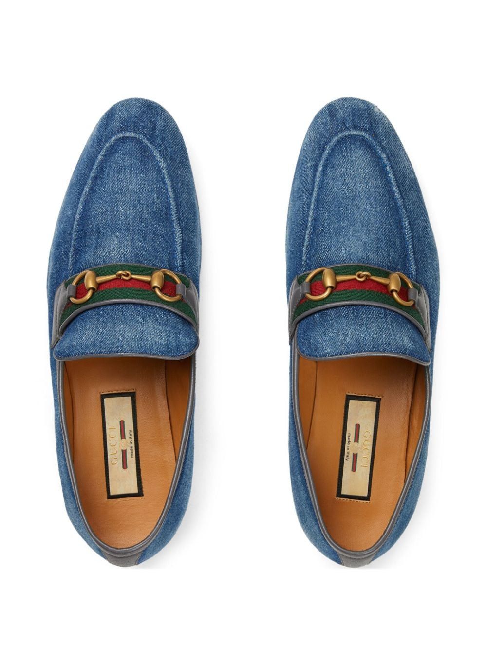 Denim Loafer with Horsebit