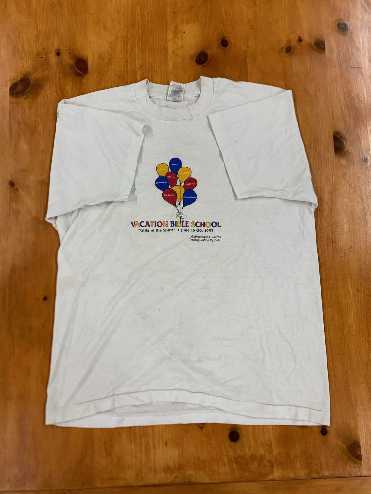 Vintage Vintage Vacation Bible Tee Size US XL / EU 56 / 4 - 2 Thumbnail
