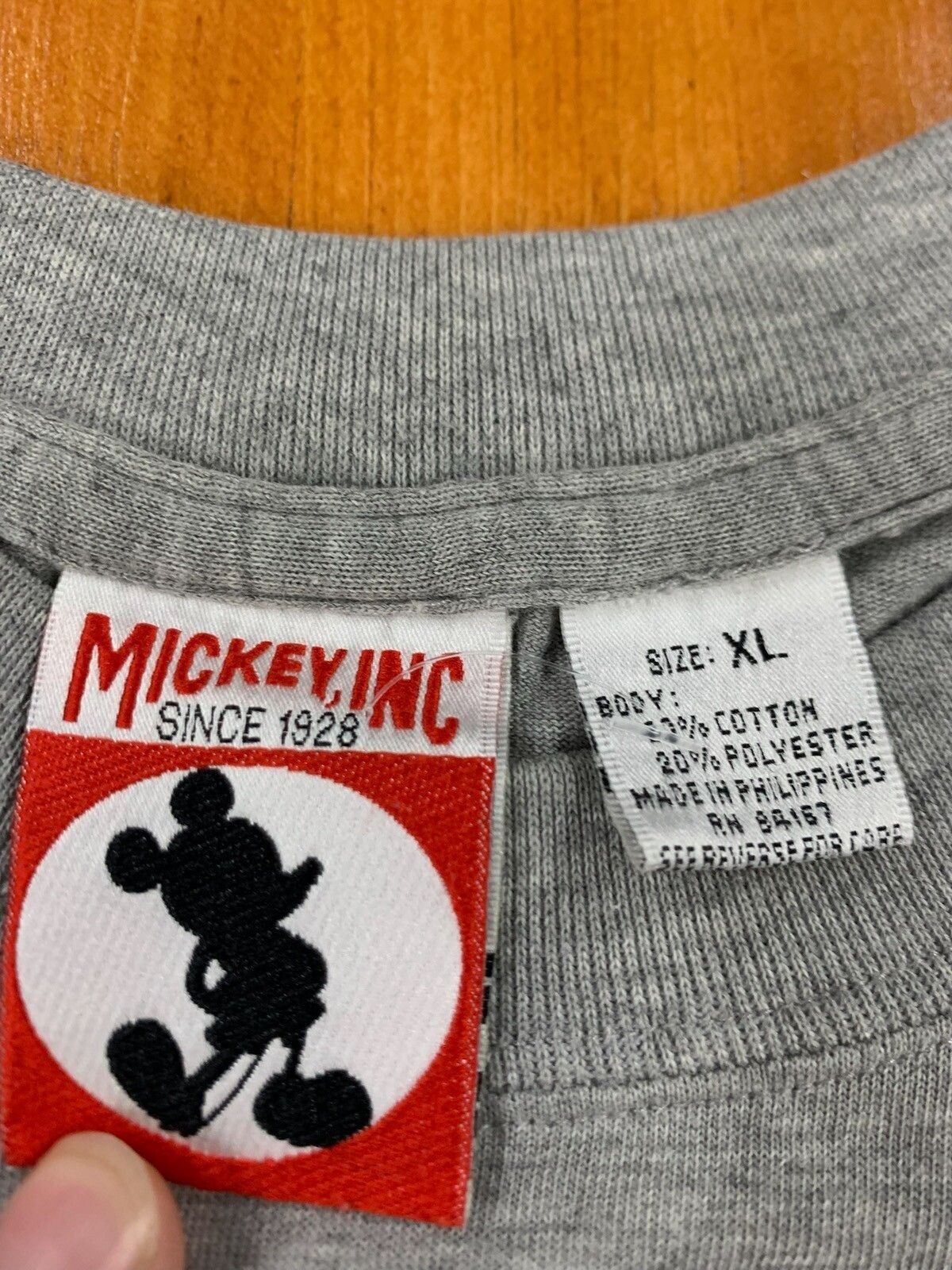 Disney × Vintage Vintage Disney Minnie Grey Tee Size US XL / EU 56 / 4 - 3 Thumbnail
