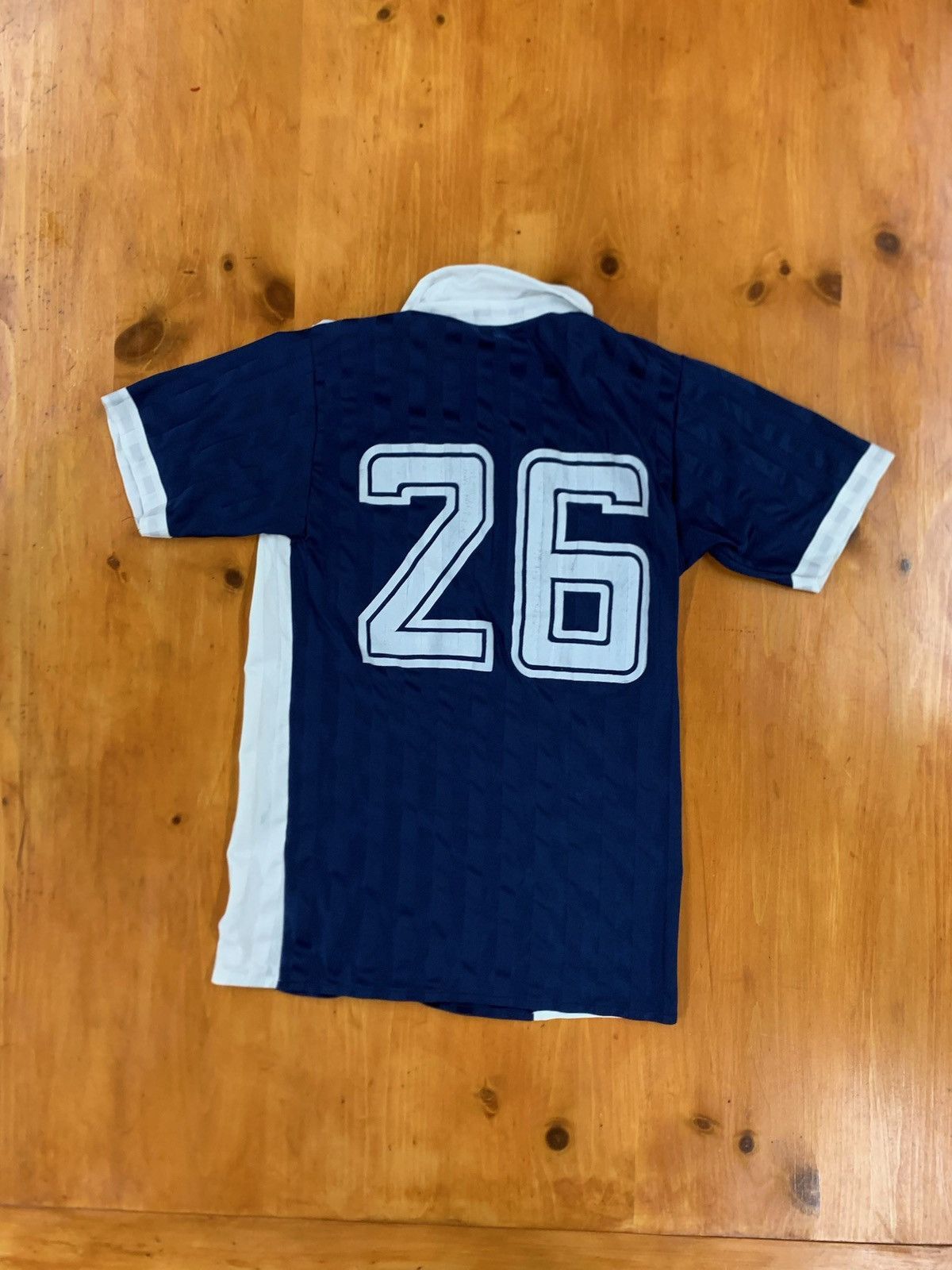Vintage Vintage Spartans Striped Collared Soccer Jersey Size US S / EU 44-46 / 1 - 2 Thumbnail
