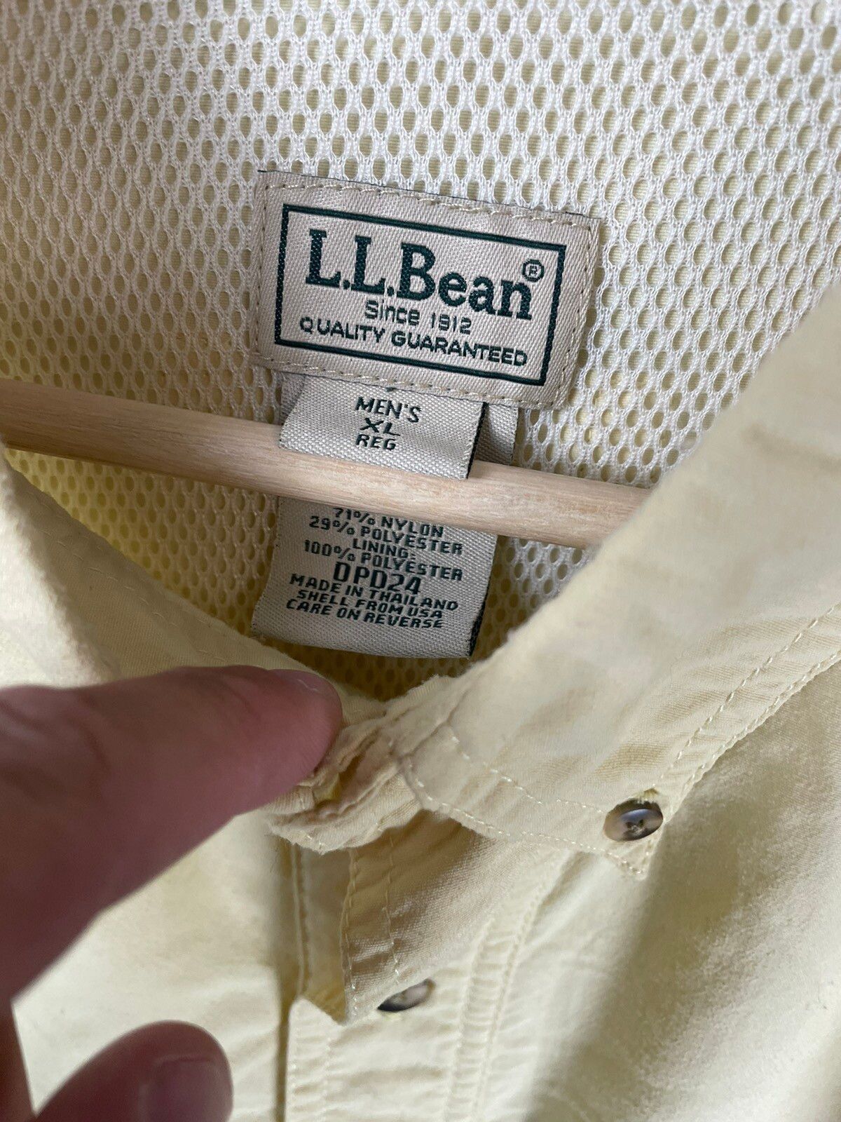 Vintage Vintage LL Bean Fishing Shirt Size US XL / EU 56 / 4 - 3 Thumbnail
