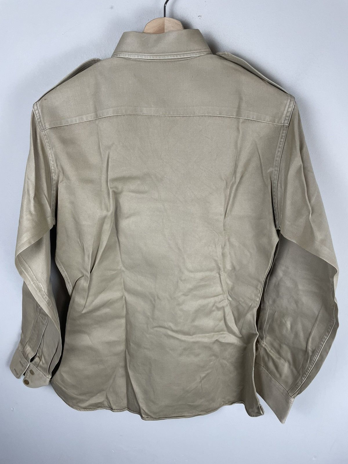 Vintage Vintage 1960s Tank Army Field Shirt Size US XS / EU 42 / 0 - 3 Thumbnail