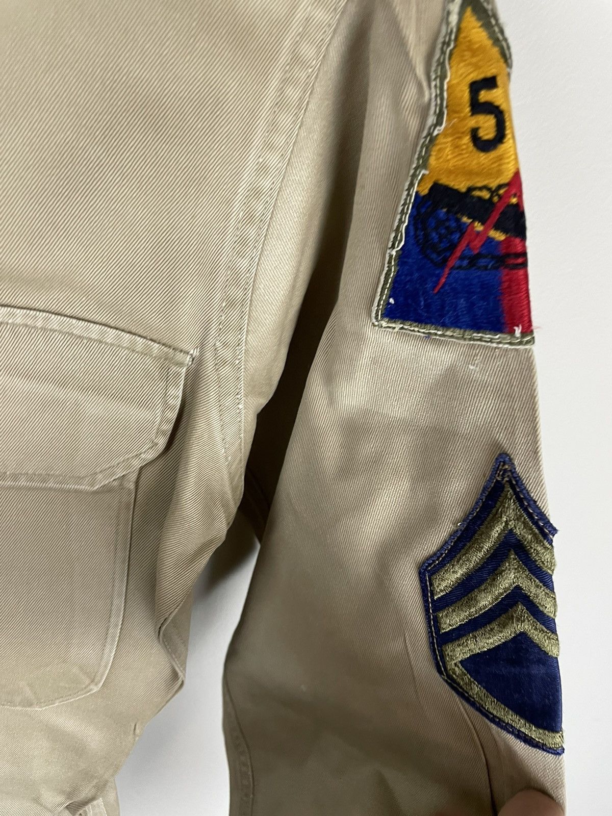 Vintage Vintage 1960s Tank Army Field Shirt Size US XS / EU 42 / 0 - 2 Thumbnail