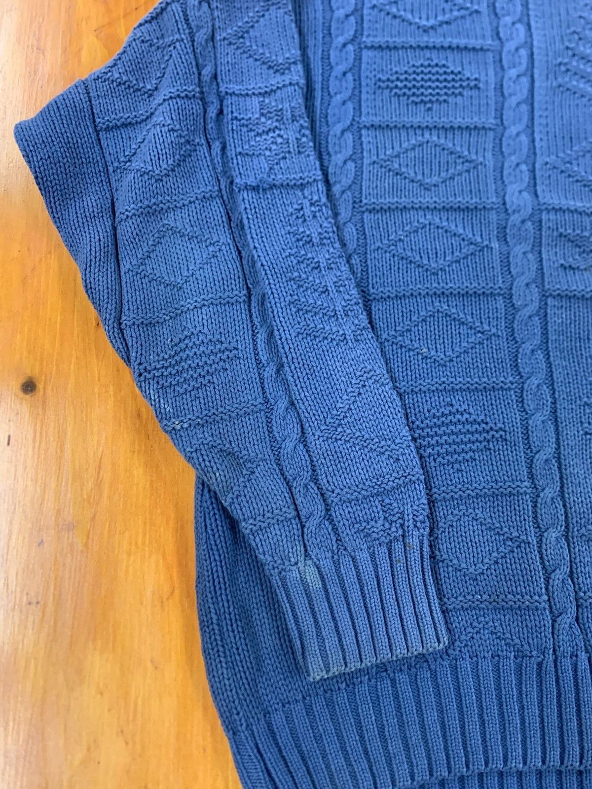 Eddie Bauer Vintage Eddie Bauer Tonal Diamond Knit Sweater Size US M / EU 48-50 / 2 - 7 Thumbnail