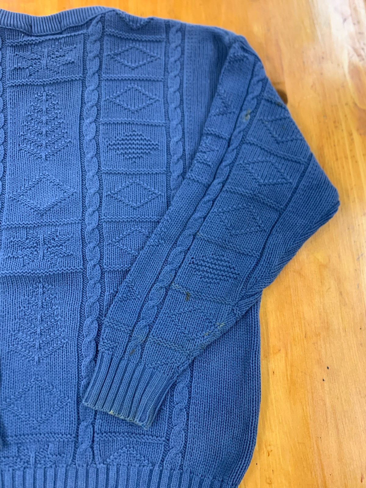 Eddie Bauer Vintage Eddie Bauer Tonal Diamond Knit Sweater Size US M / EU 48-50 / 2 - 4 Thumbnail
