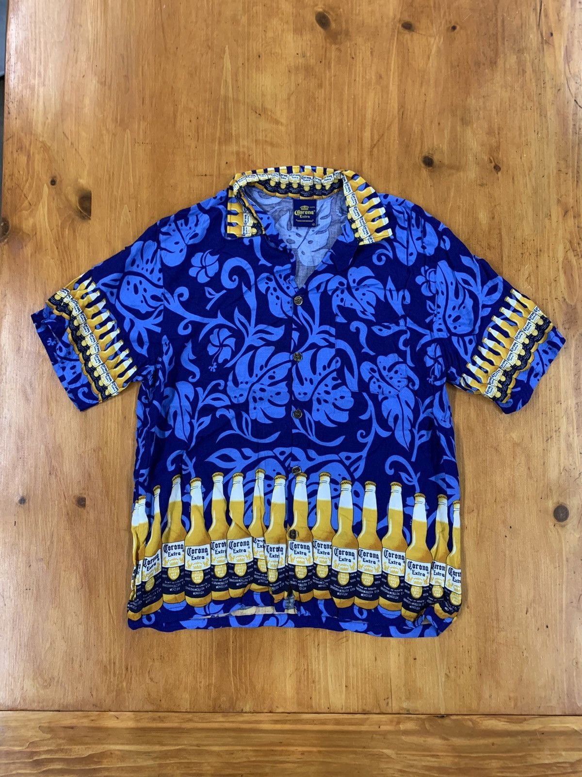 Vintage Vintage Corona Extra Shirt Size US XL / EU 56 / 4 - 1 Thumbnail