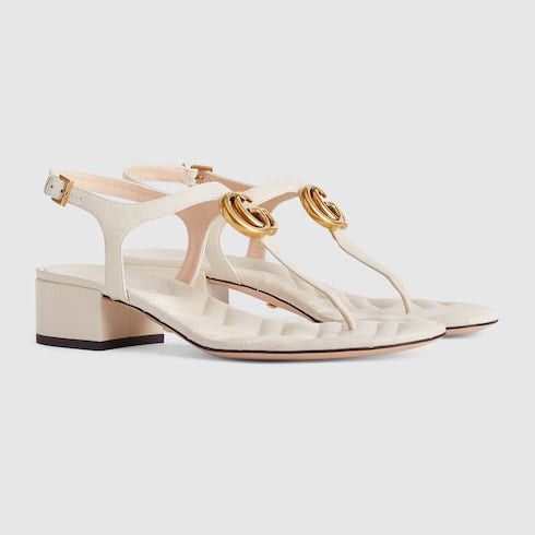 Gucci Gucci Double G Thong Sandals SIZE 41 Size ONE SIZE - 2 Thumbnail
