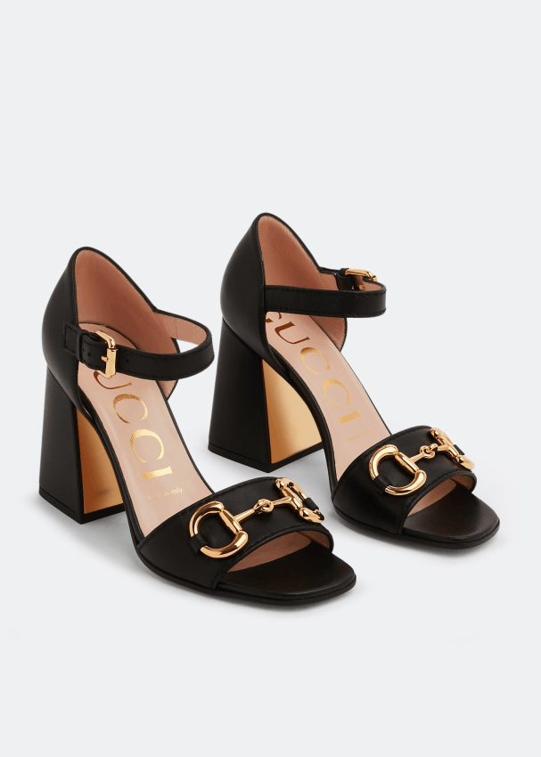 Gucci Gucci Jumbo Horsebit Sandals SIZE 40 Size ONE SIZE - 2 Thumbnail