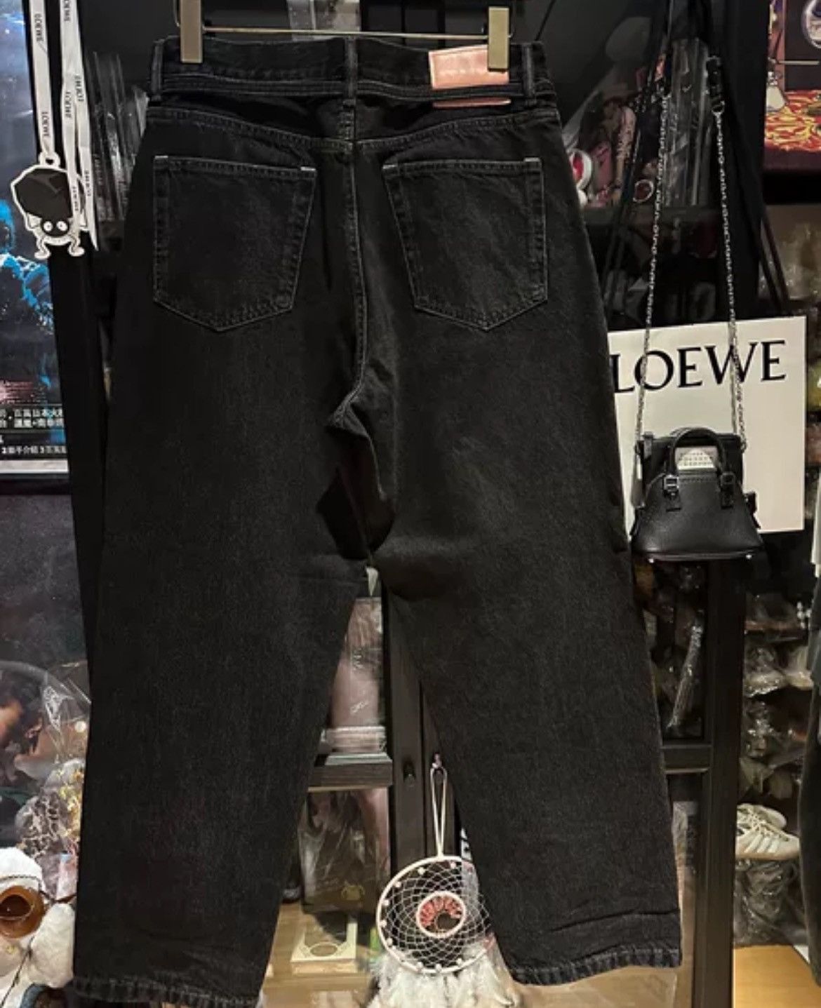 Acne Studios acne studios black 1991 jeans for men - DMC Size US 31 - 2 Thumbnail