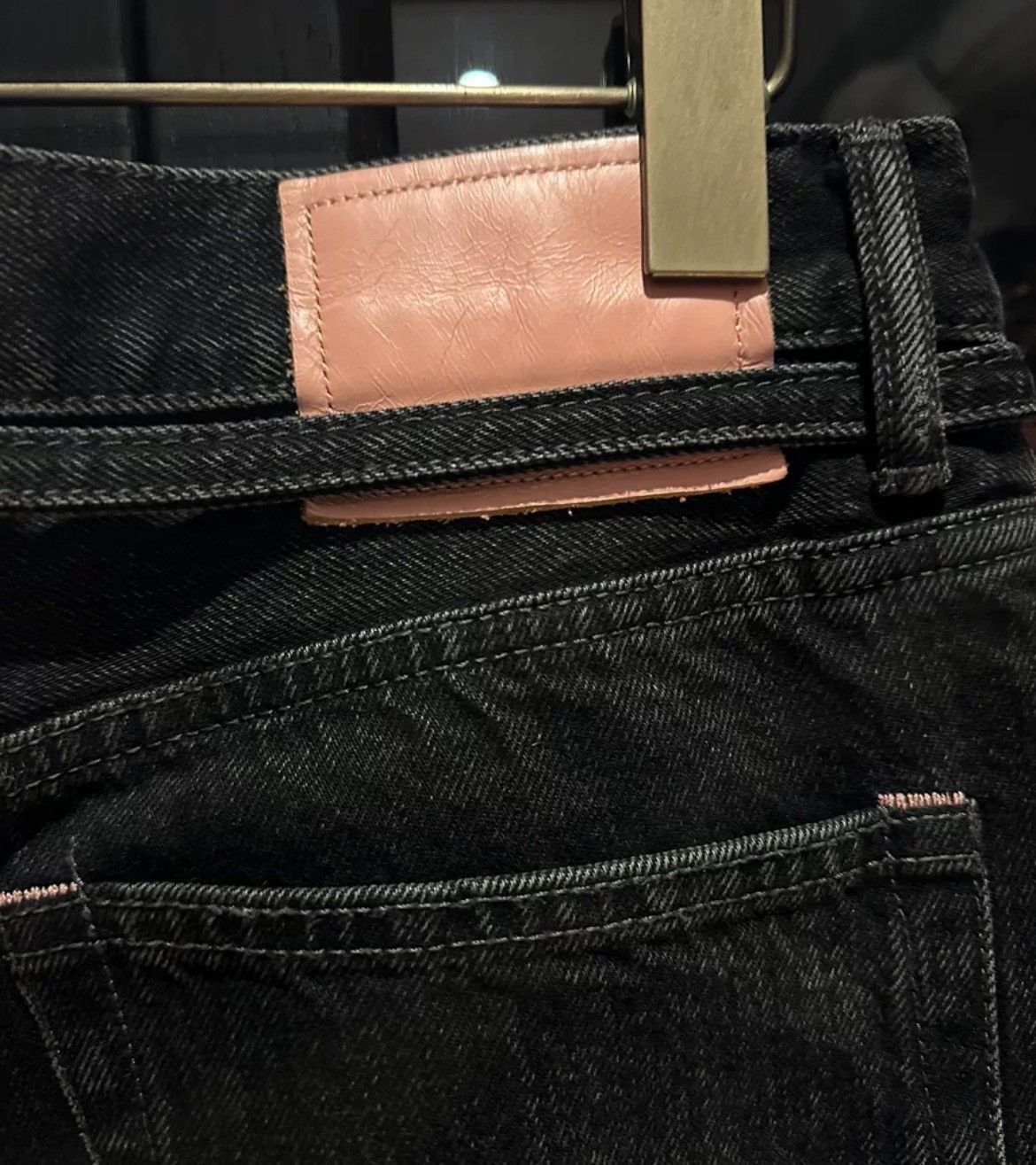 Acne Studios acne studios black 1991 jeans for men - DMC Size US 31 - 4 Thumbnail