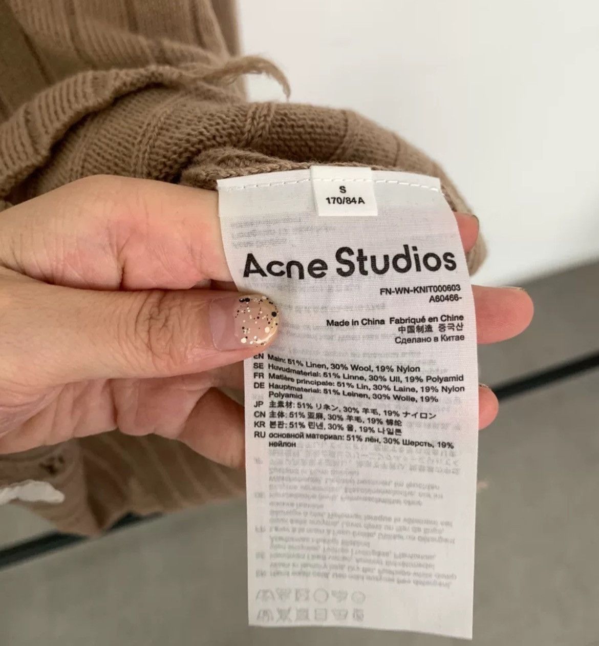 Acne Studios Acne knitted top - DMC Size US S / EU 44-46 / 1 - 8 Thumbnail