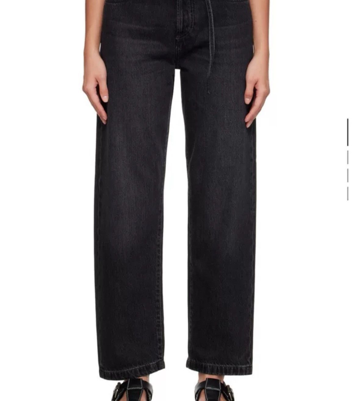 Acne Studios Acne Studio black straight leg jeans - DMC Size US 32 / EU 48 - 4 Thumbnail