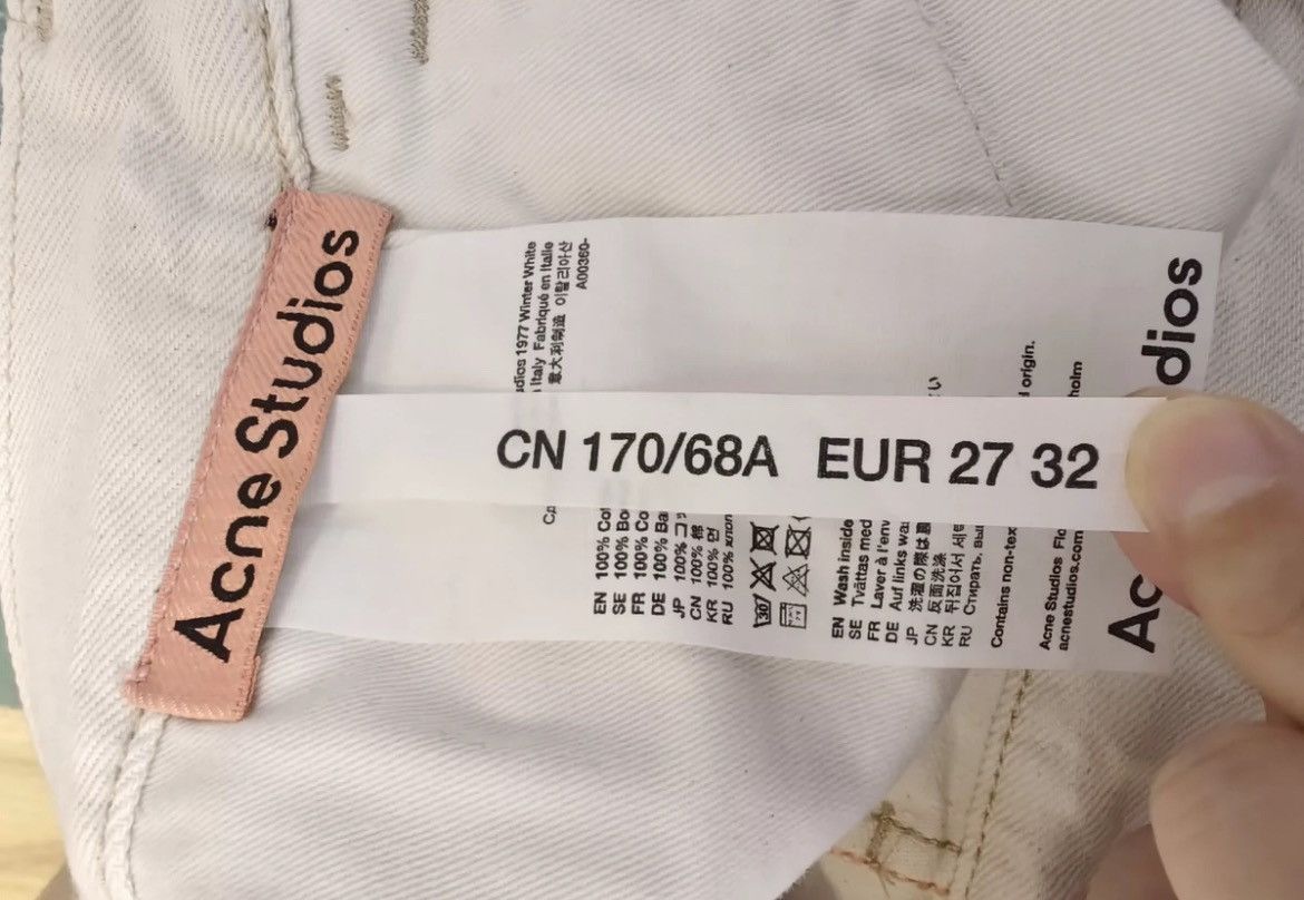Acne Studios Acne studios 3D printed jeans - DMC Size US 44 / EU 60 - 4 Thumbnail
