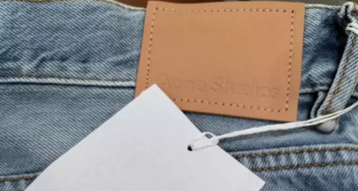 Acne Studios acnestudios straight leg wideleg pants - DMC Size US 27 - 3 Thumbnail