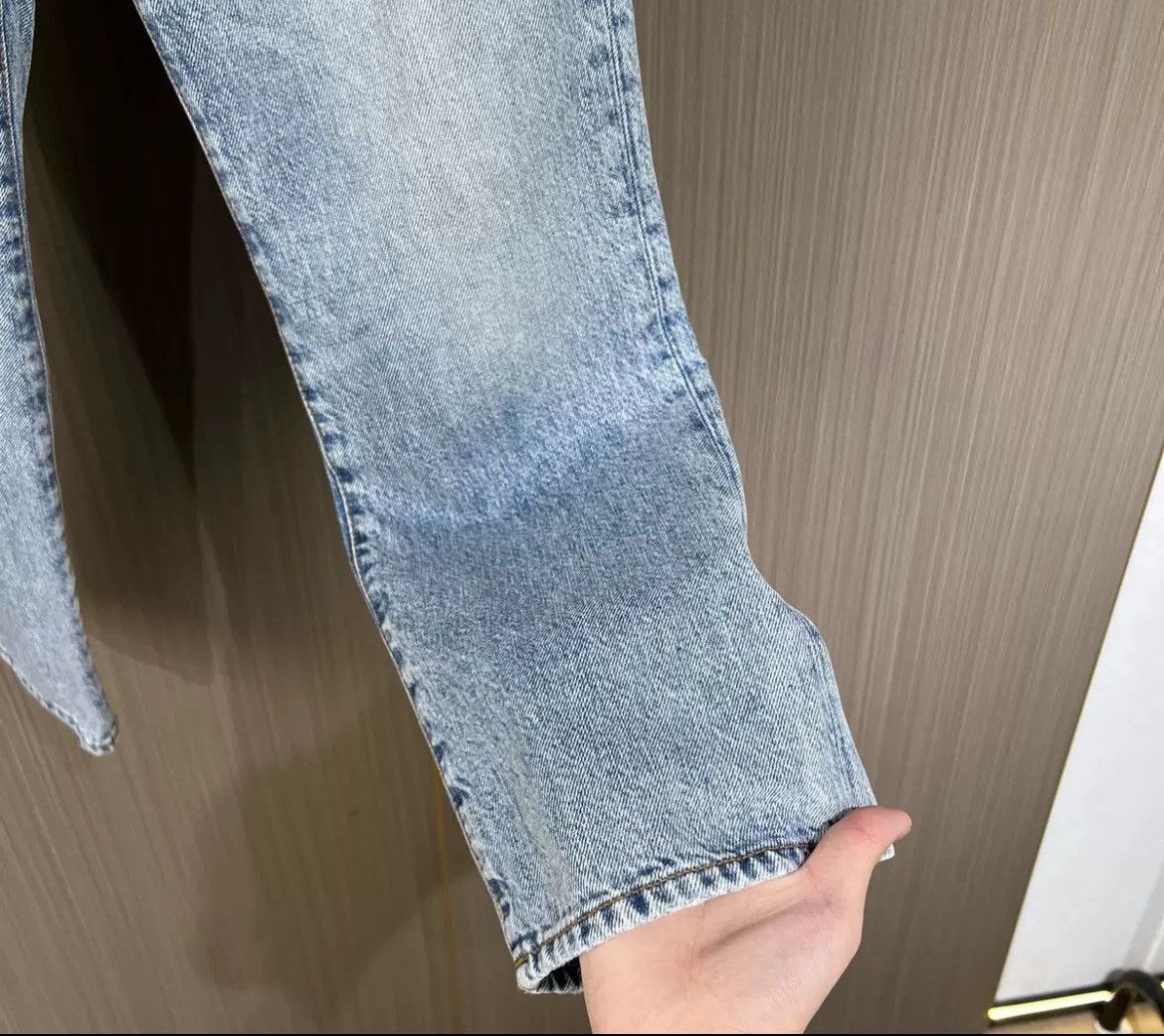 Acne Studios Acne Studios washed leather jeans - DMC Size US 26 / EU 42 - 4 Thumbnail