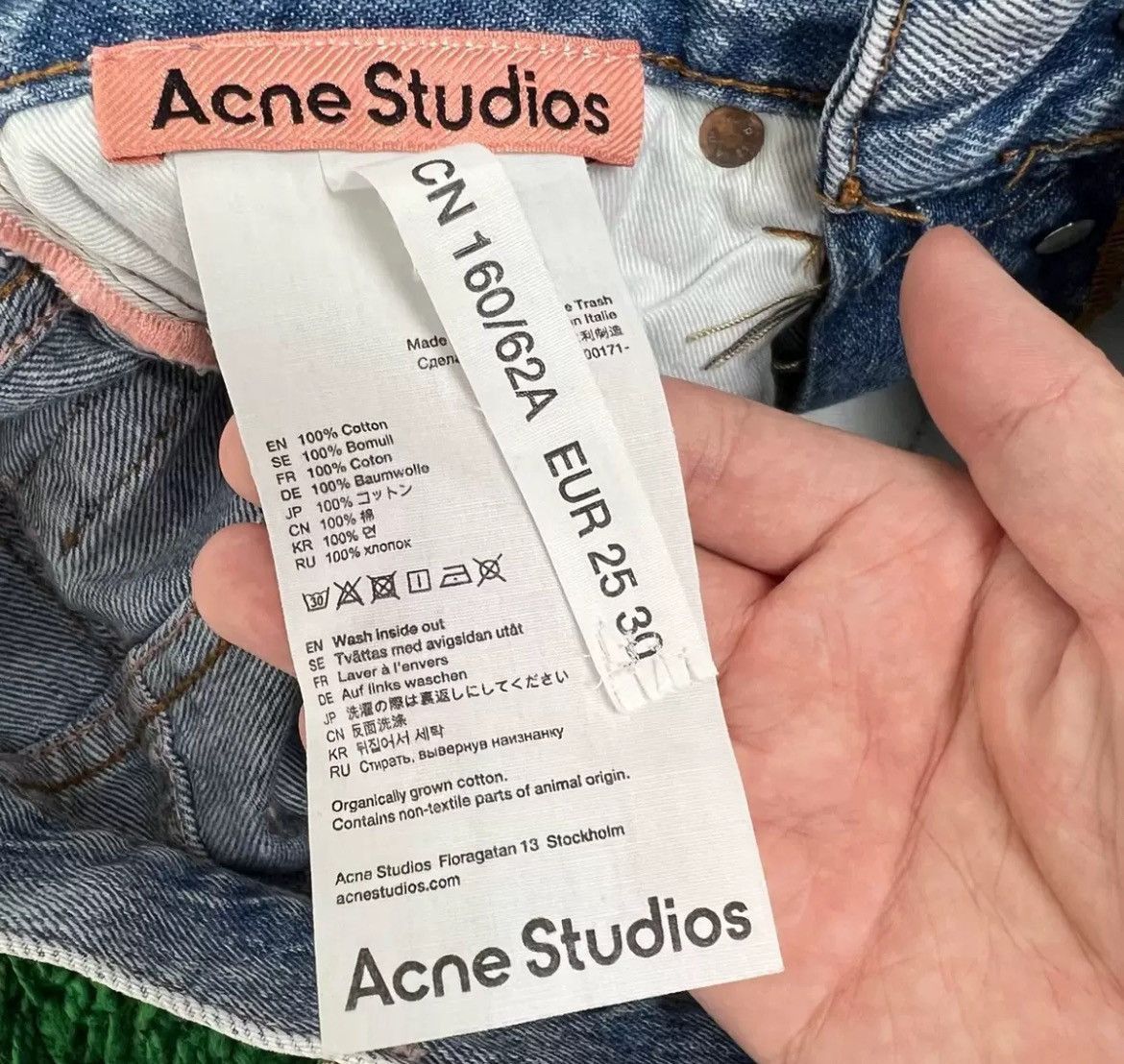 Acne Studios Acne Studios washed leather jeans - DMC Size US 26 / EU 42 - 6 Thumbnail