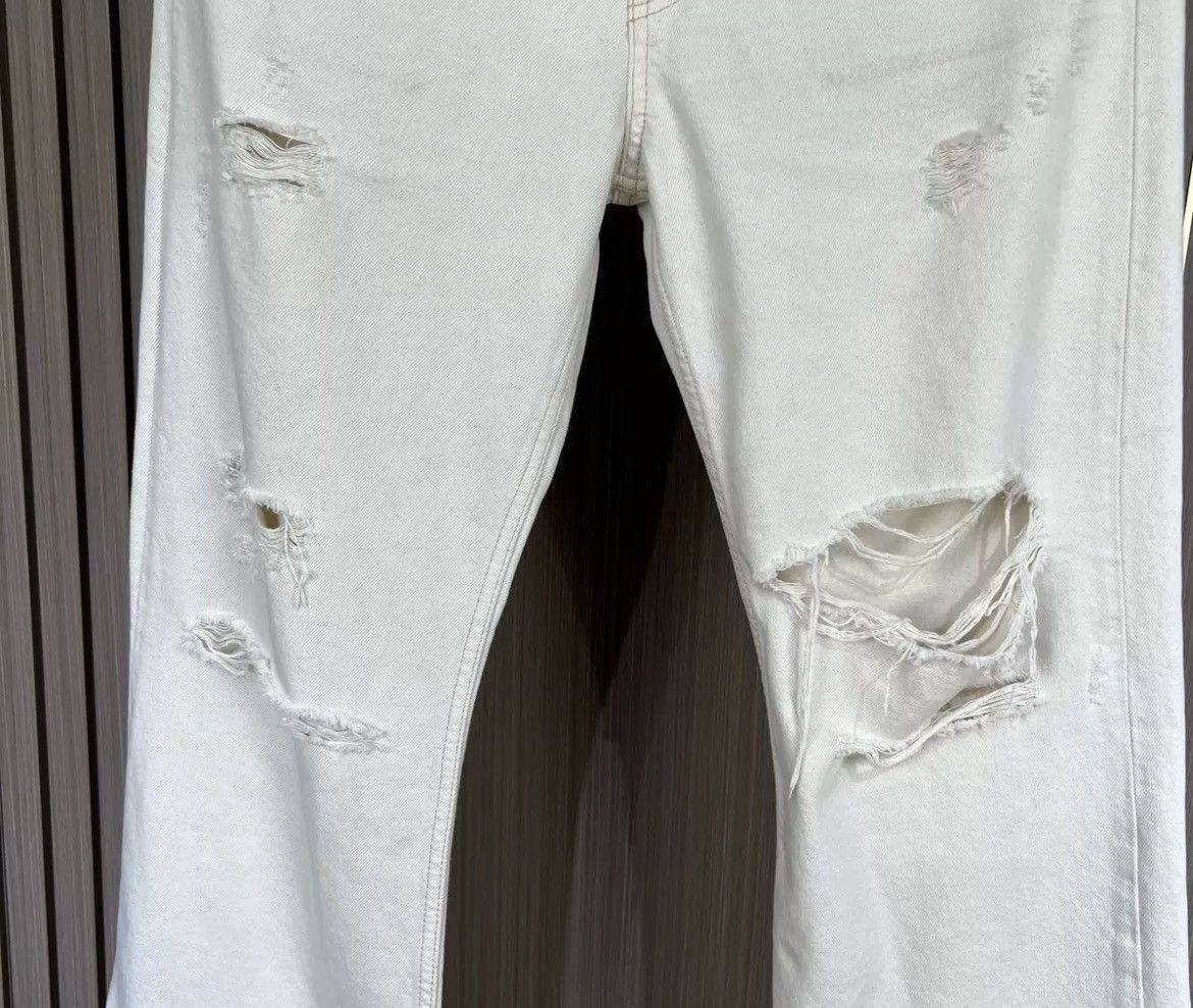 Acne Studios Acne Studios 2021M beige ripped jeans - DMC Size US 31 - 6 Thumbnail