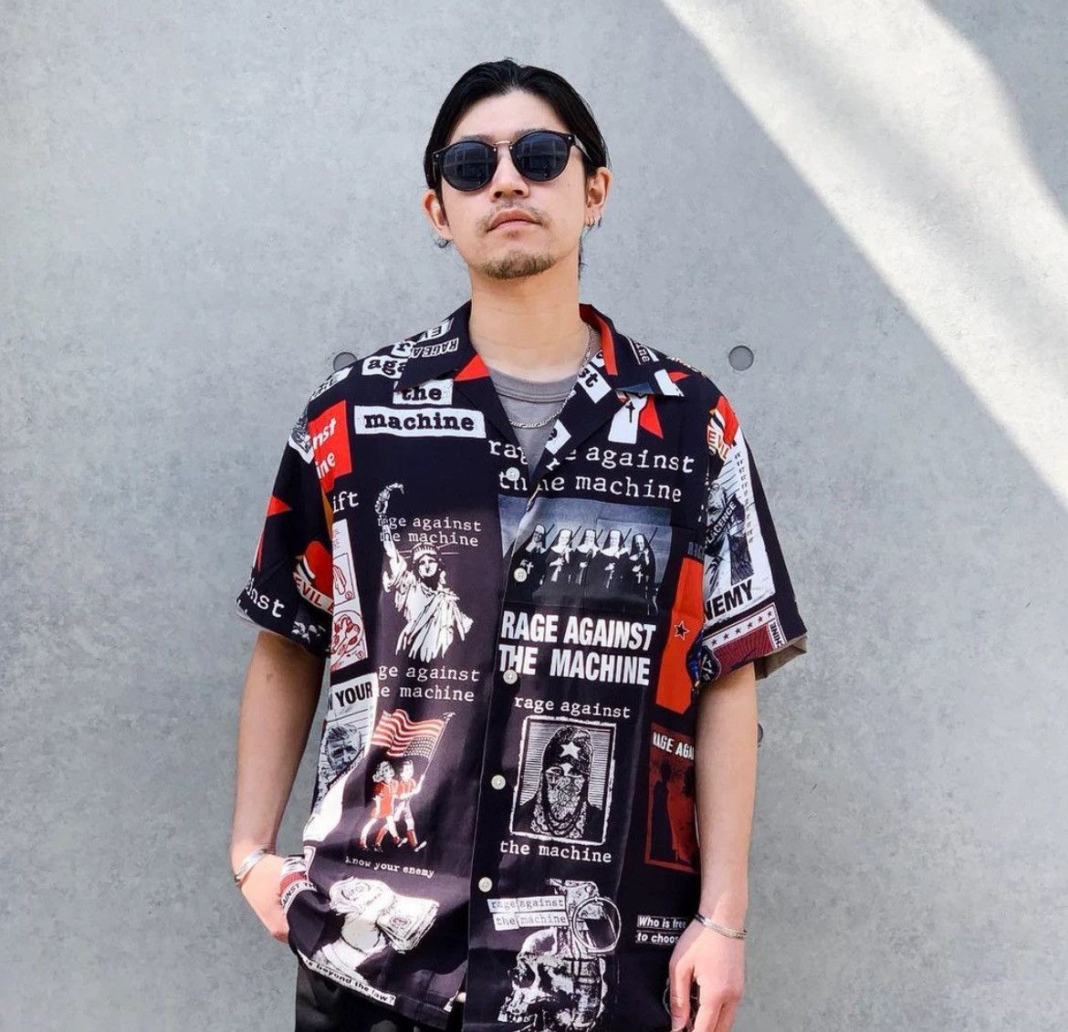 Wacko Maria wacko maria shirt poster short sleeve shirt - DMC Size US M / EU 48-50 / 2 - 8 Thumbnail