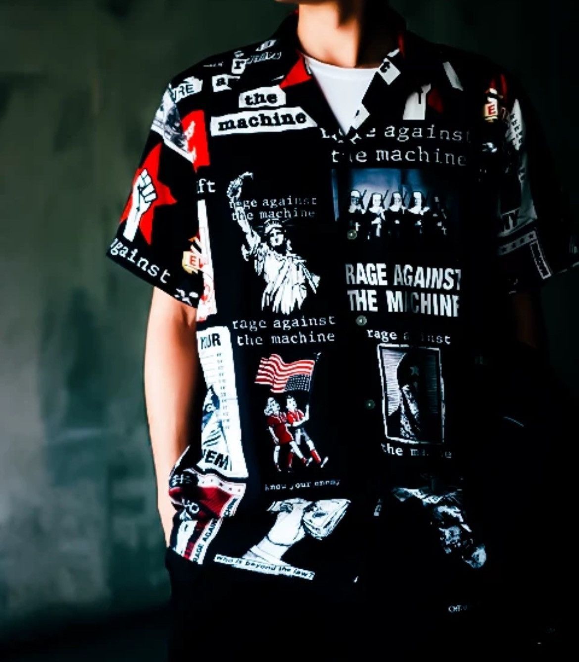 Wacko Maria wacko maria shirt poster short sleeve shirt - DMC Size US M / EU 48-50 / 2 - 9 Thumbnail