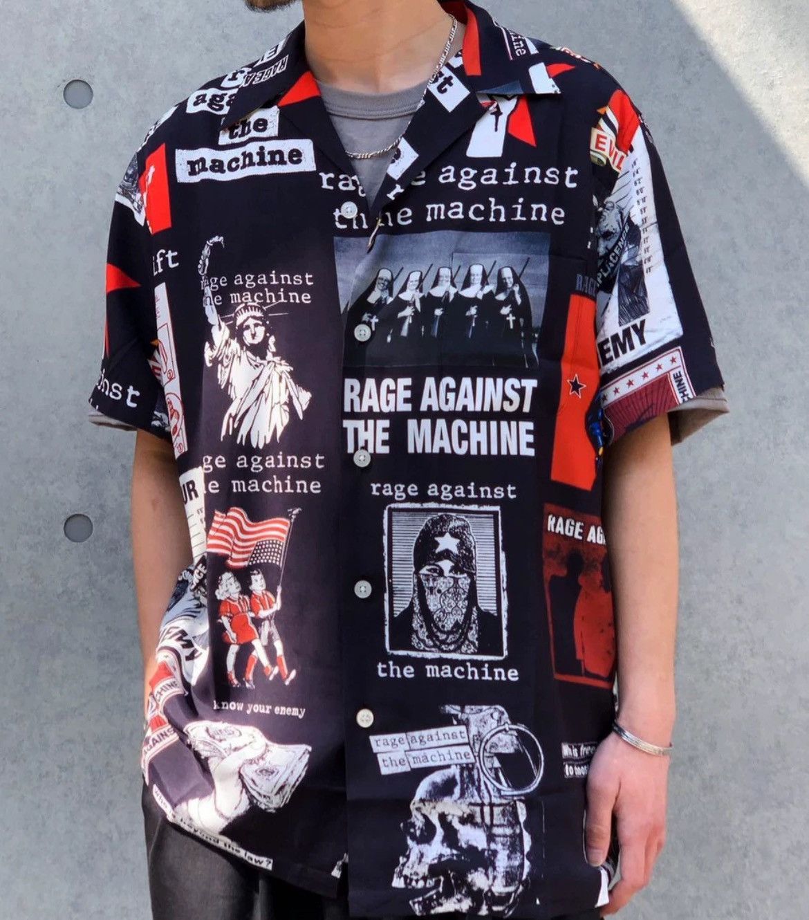 Wacko Maria wacko maria shirt poster short sleeve shirt - DMC Size US M / EU 48-50 / 2 - 7 Thumbnail