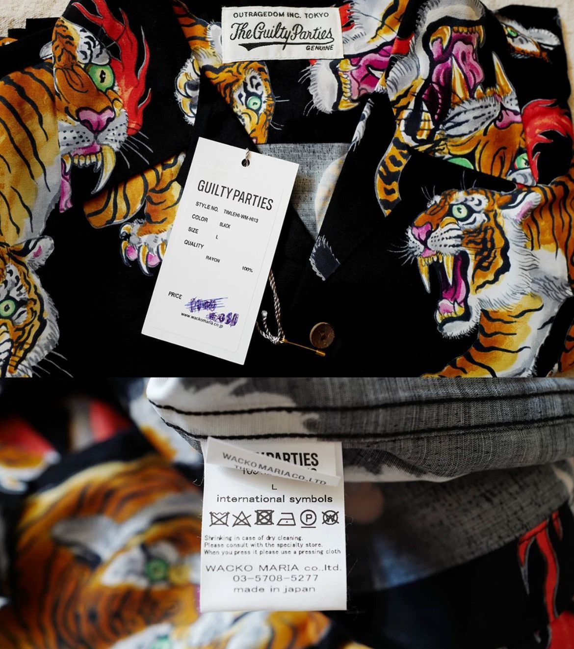 Wacko Maria wacko maria tim lehi shortsleeved shirt - DMC Size US L / EU 52-54 / 3 - 4 Thumbnail
