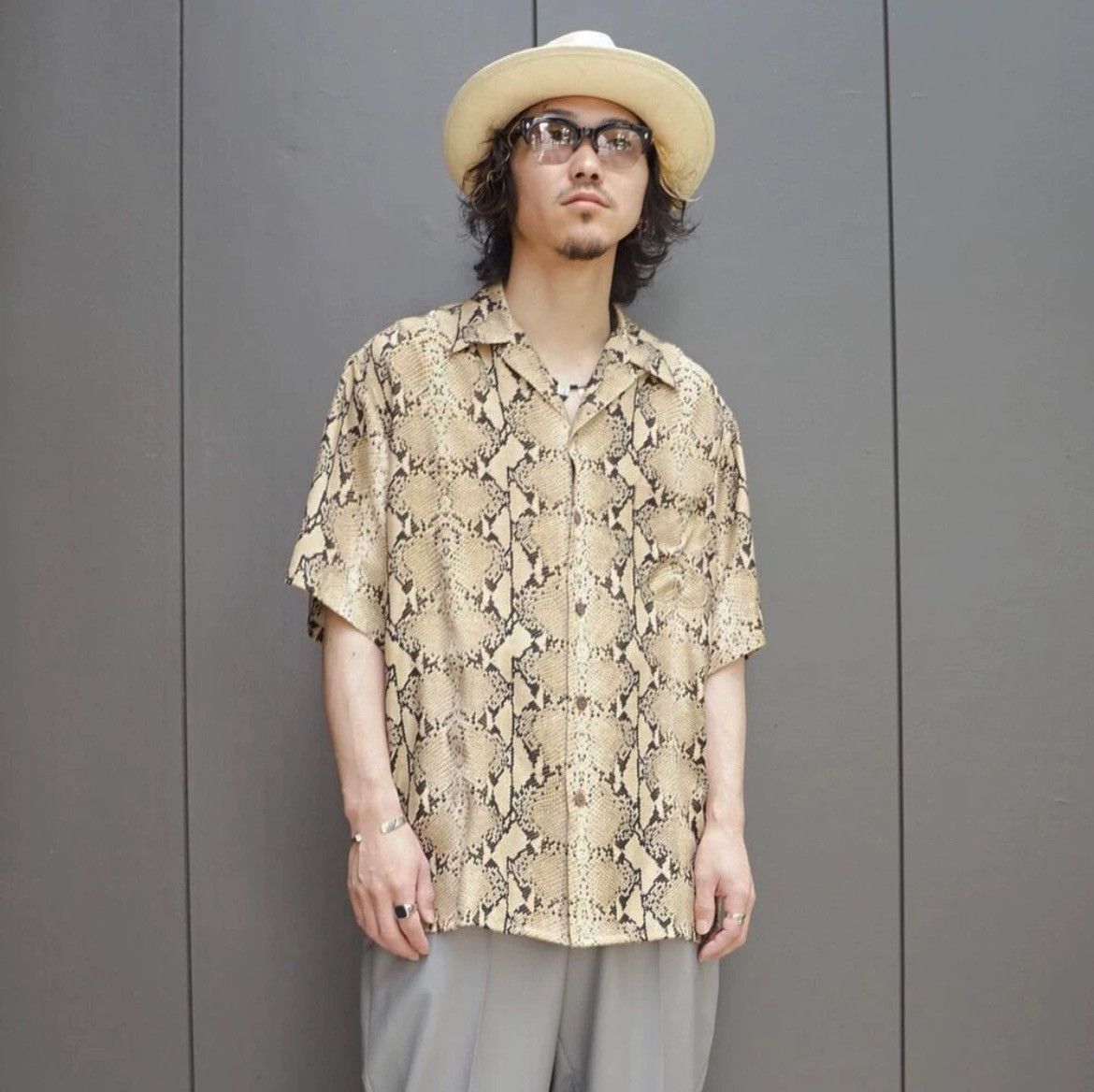 Wacko Maria wacko maria python shortsleeved shirt - DMC Size US XL / EU 56 / 4 - 8 Thumbnail