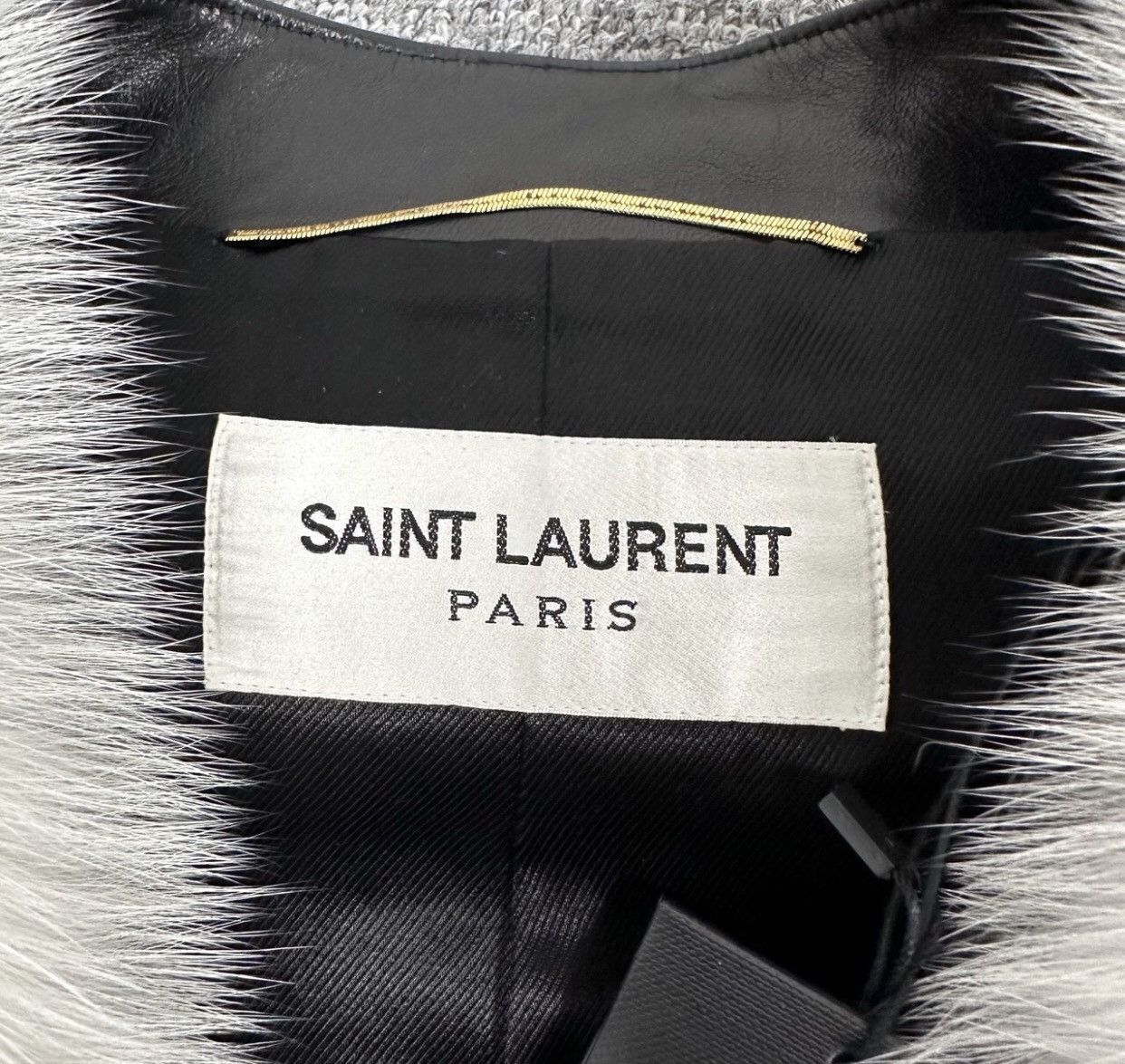 Saint Laurent Paris Saint Laurent show fur vest coat - DMC Size US M / EU 48-50 / 2 - 6 Thumbnail