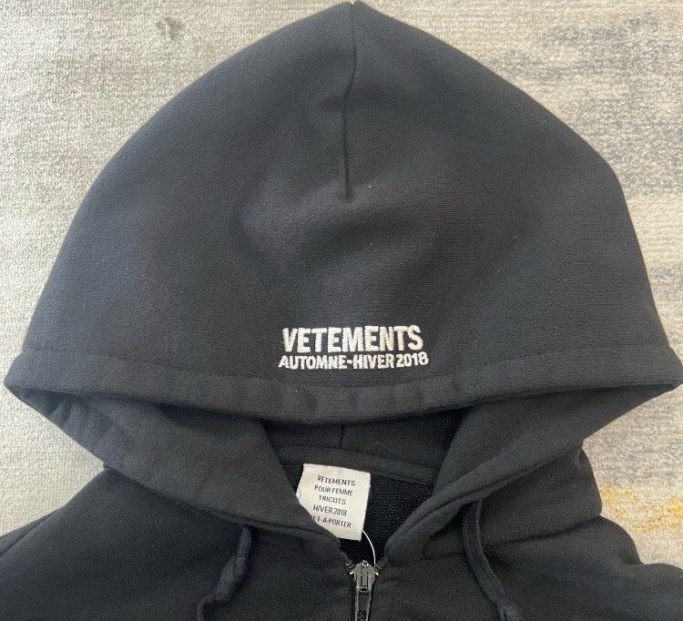 Vetements VETEMENTS 18ss Titanic Thick Hoodie - DMC Size US XS / EU 42 / 0 - 3 Thumbnail