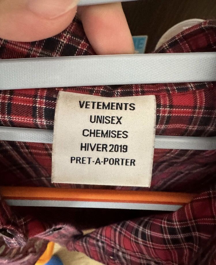 Vetements Vetements texture shirt - DMC Size US XS / EU 42 / 0 - 9 Thumbnail