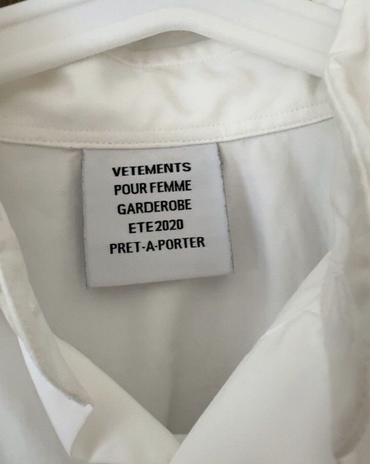 Vetements Vetements white graffiti shirt - DMC Size US XS / EU 42 / 0 - 4 Thumbnail
