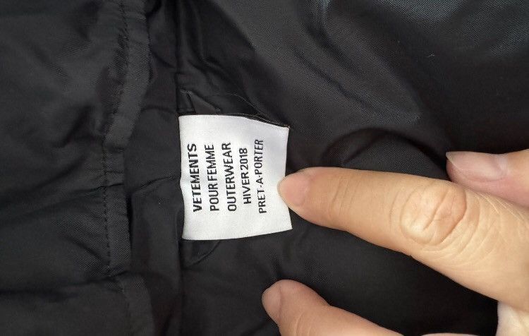 Vetements Vetements down jacket - DMC Size US M / EU 48-50 / 2 - 8 Thumbnail