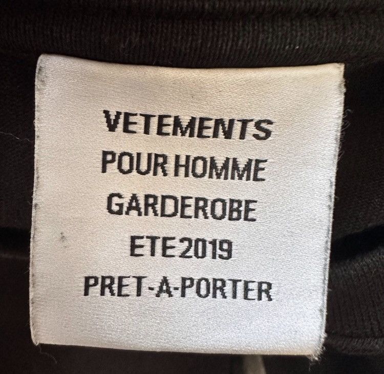 Vetements Vetements 2019 Bullet Short Sleeve - DMC Size US XS / EU 42 / 0 - 5 Thumbnail