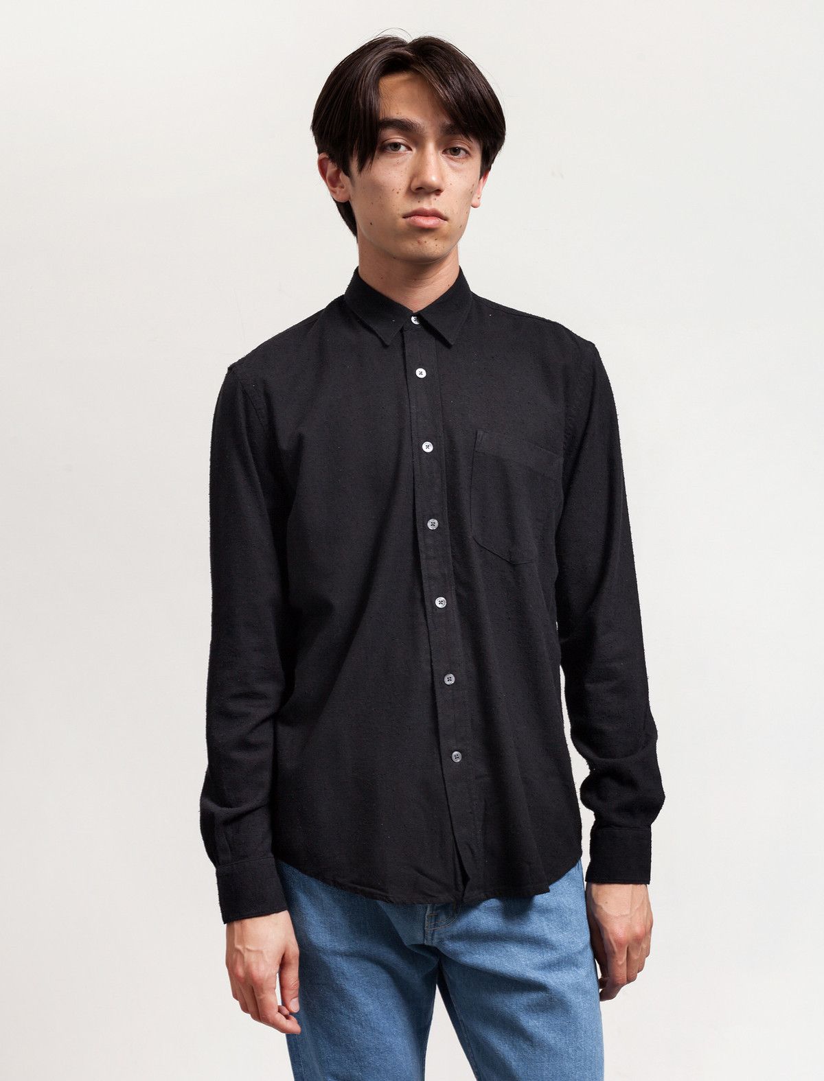 Our Legacy Our Legacy Classic Shirt - Black Silk | Grailed