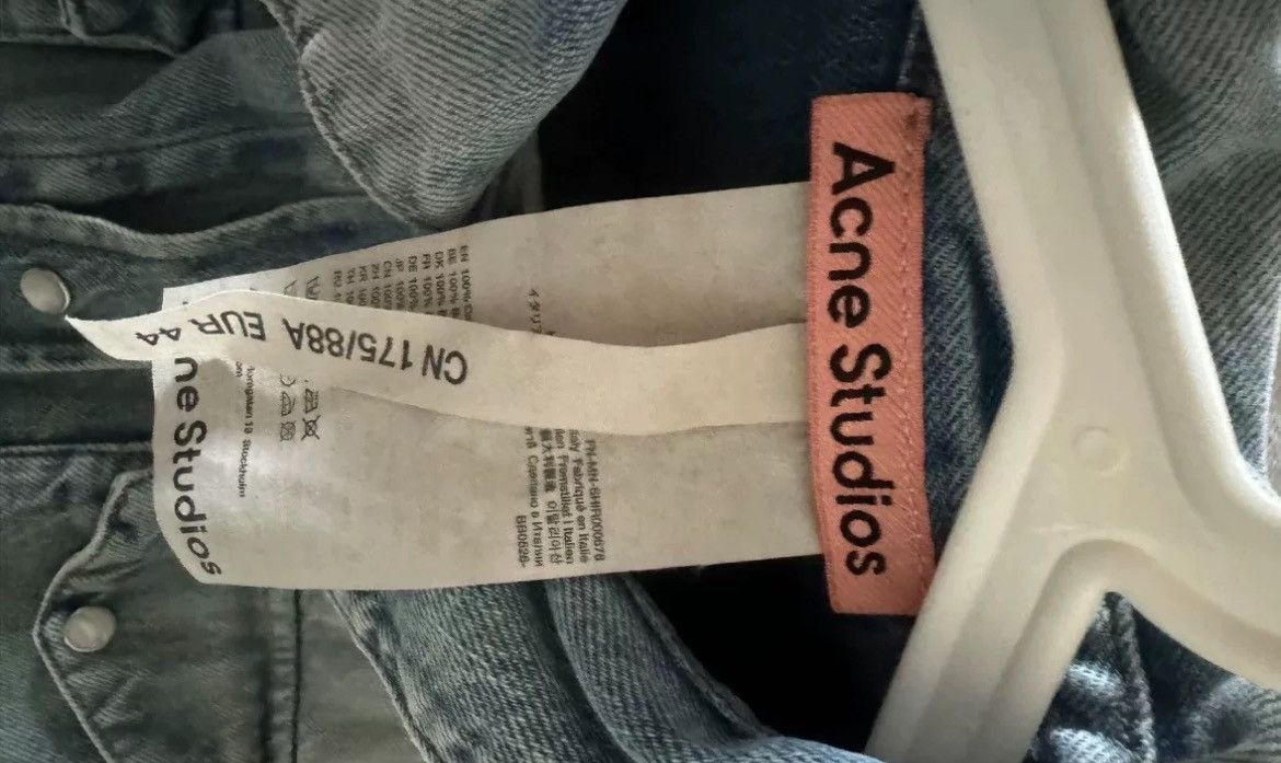 Acne Studios Acne Studios makes old mud dyed denim shirts - DMC Size US L / EU 52-54 / 3 - 2 Thumbnail