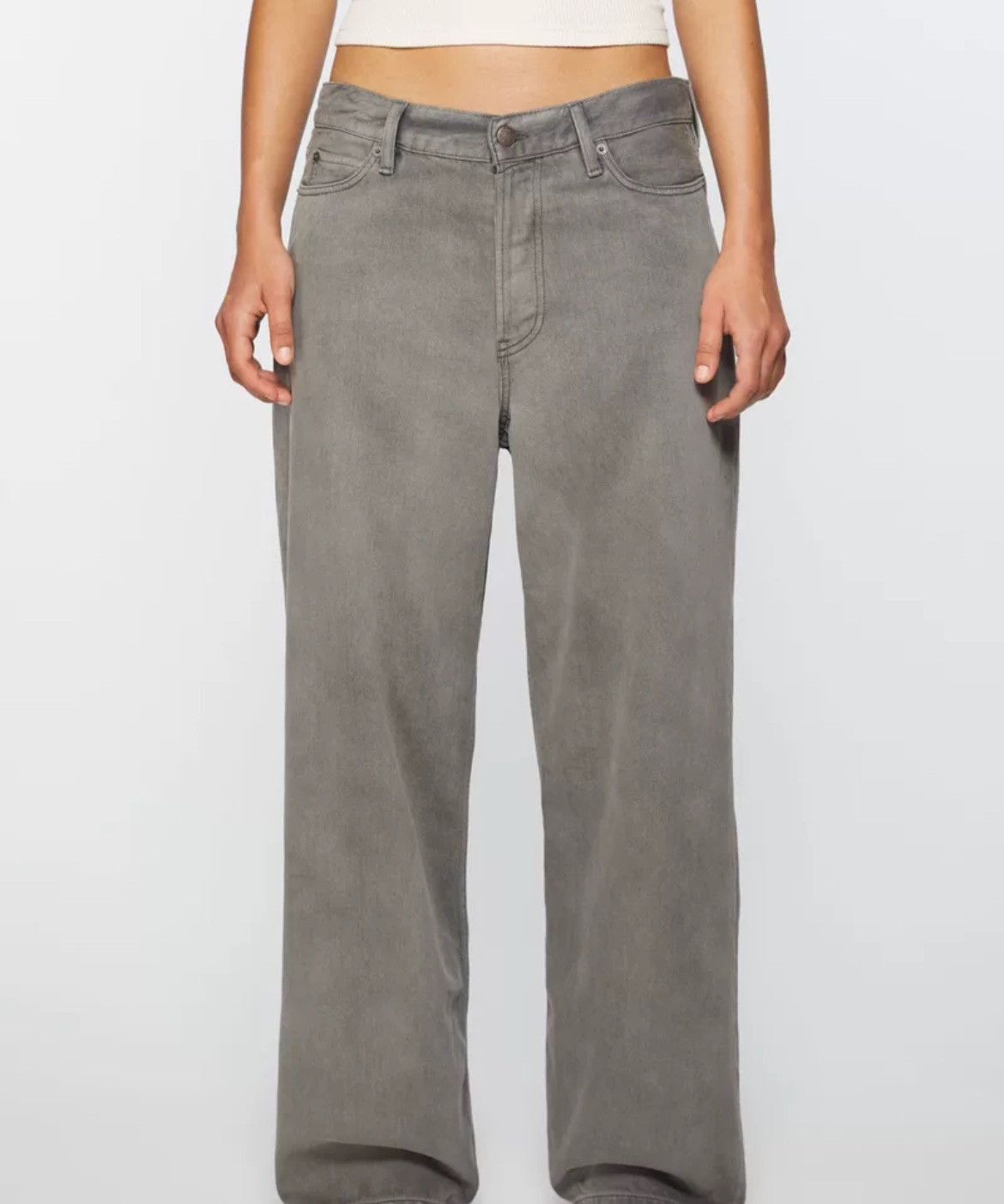 Acne Studios acne studio 1981f washed grey - DMC Size US 32 / EU 48 - 4 Thumbnail