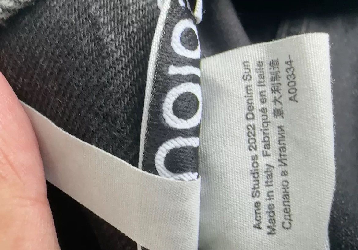 Acne Studios acne 2022m baggy jeans - DMC Size US 31 - 6 Thumbnail