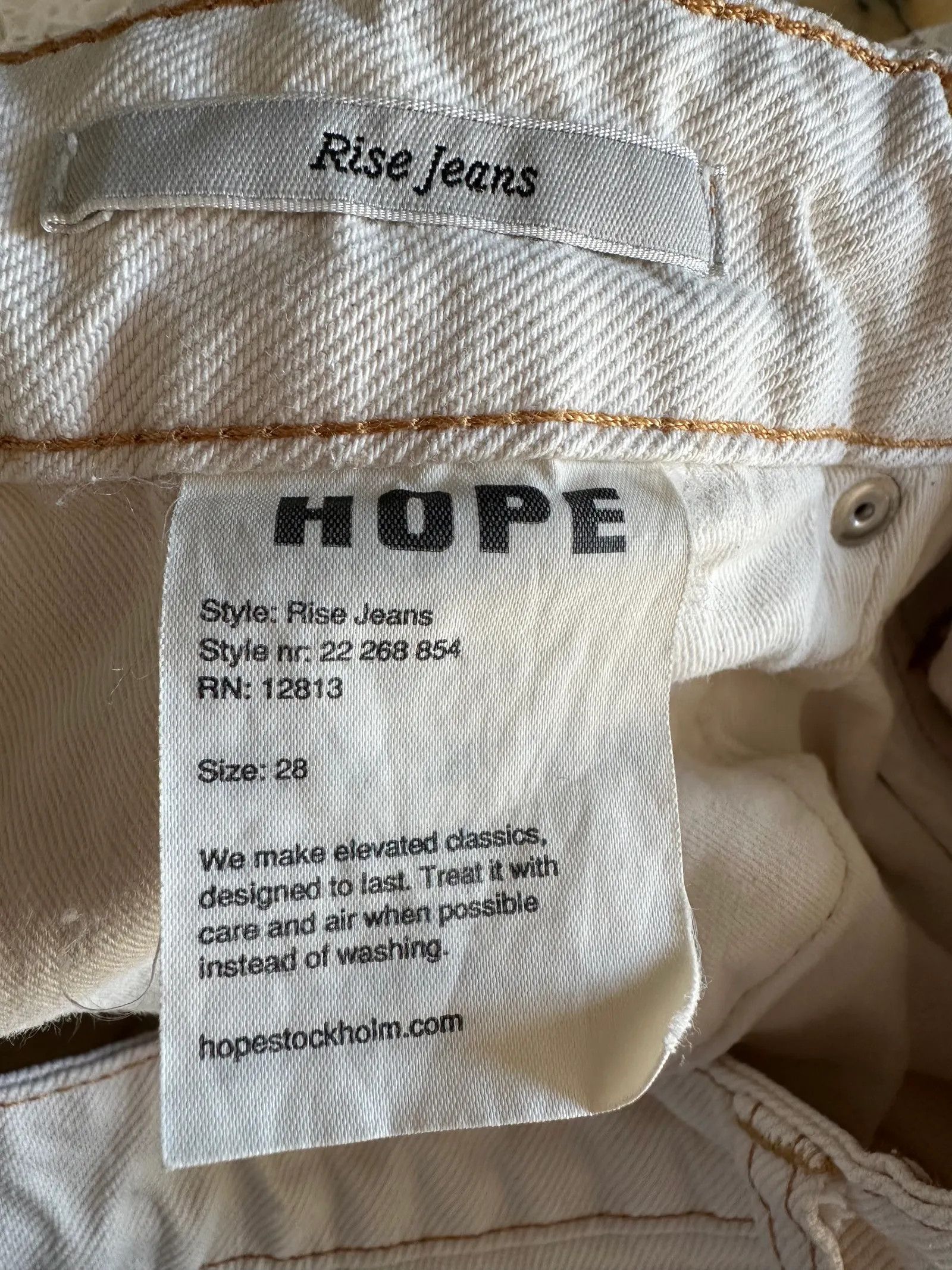 Hope Hope Rise Jeans Size 28" / US 6 / IT 42 - 4 Thumbnail