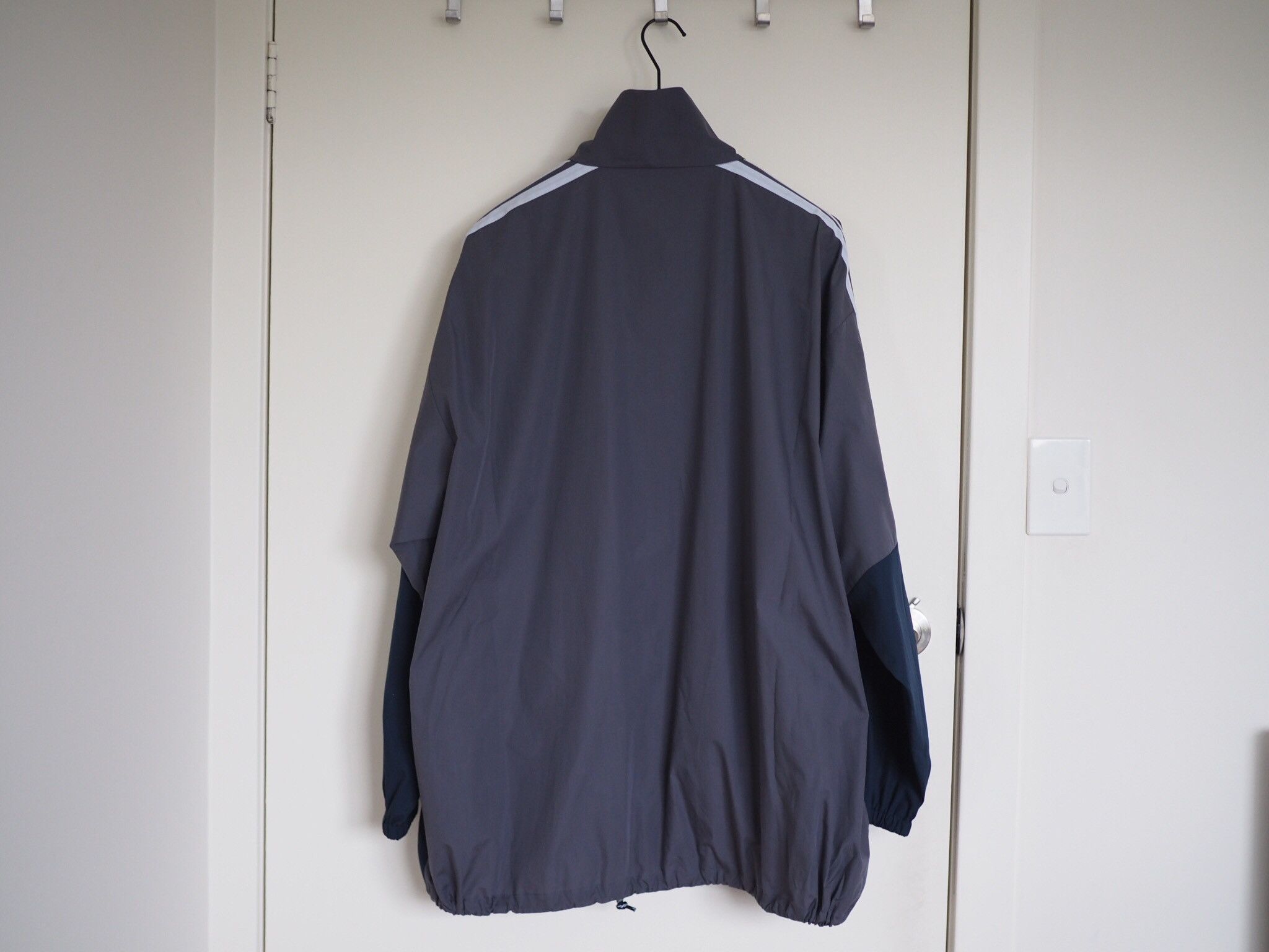 バレンシアガTRACKSUIT POPLIN SHIRT JACKET