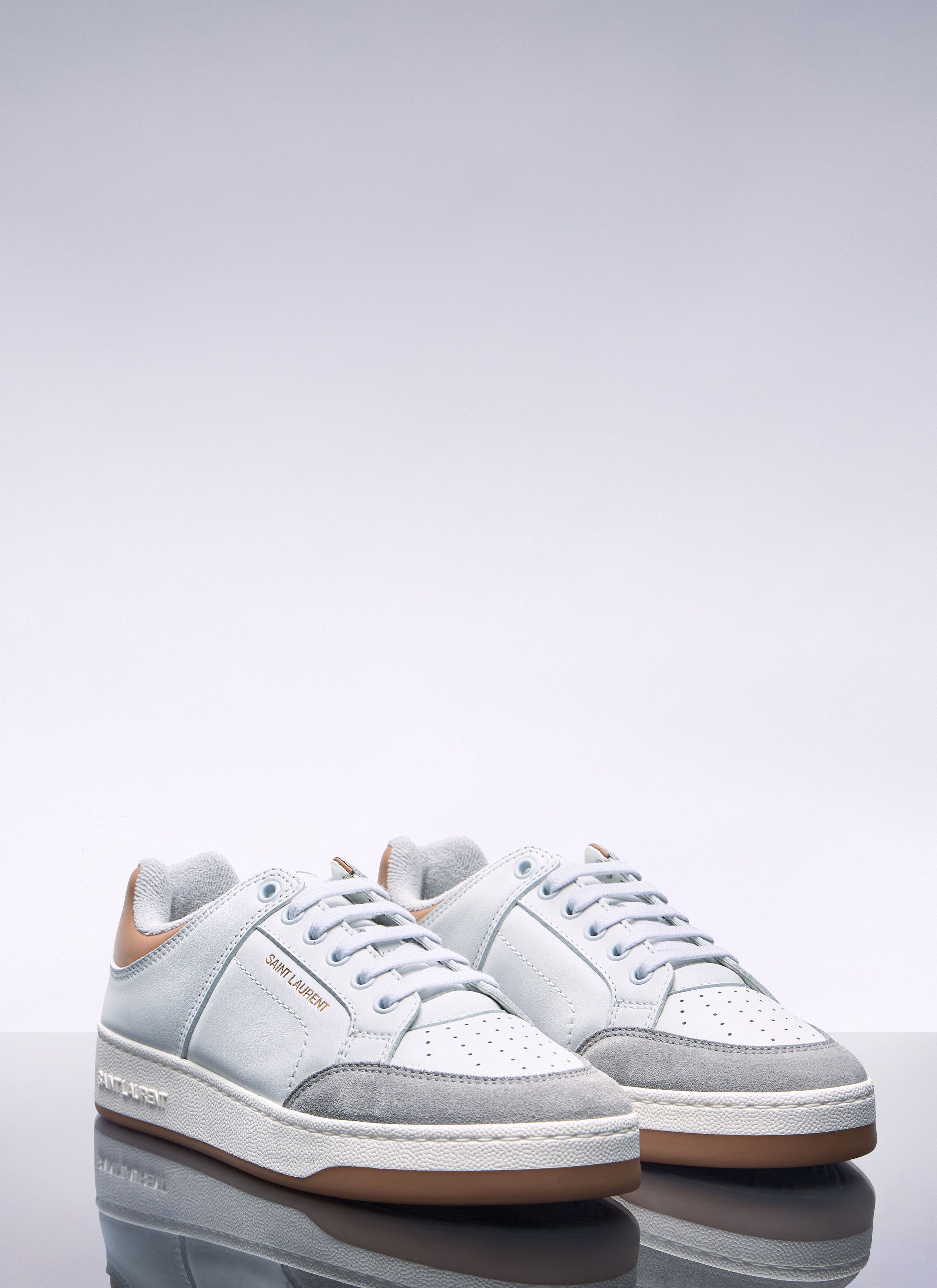 Saint Laurent Paris SL 61 Low Top Sneakers Size US 6 / IT 36 - 3 Thumbnail